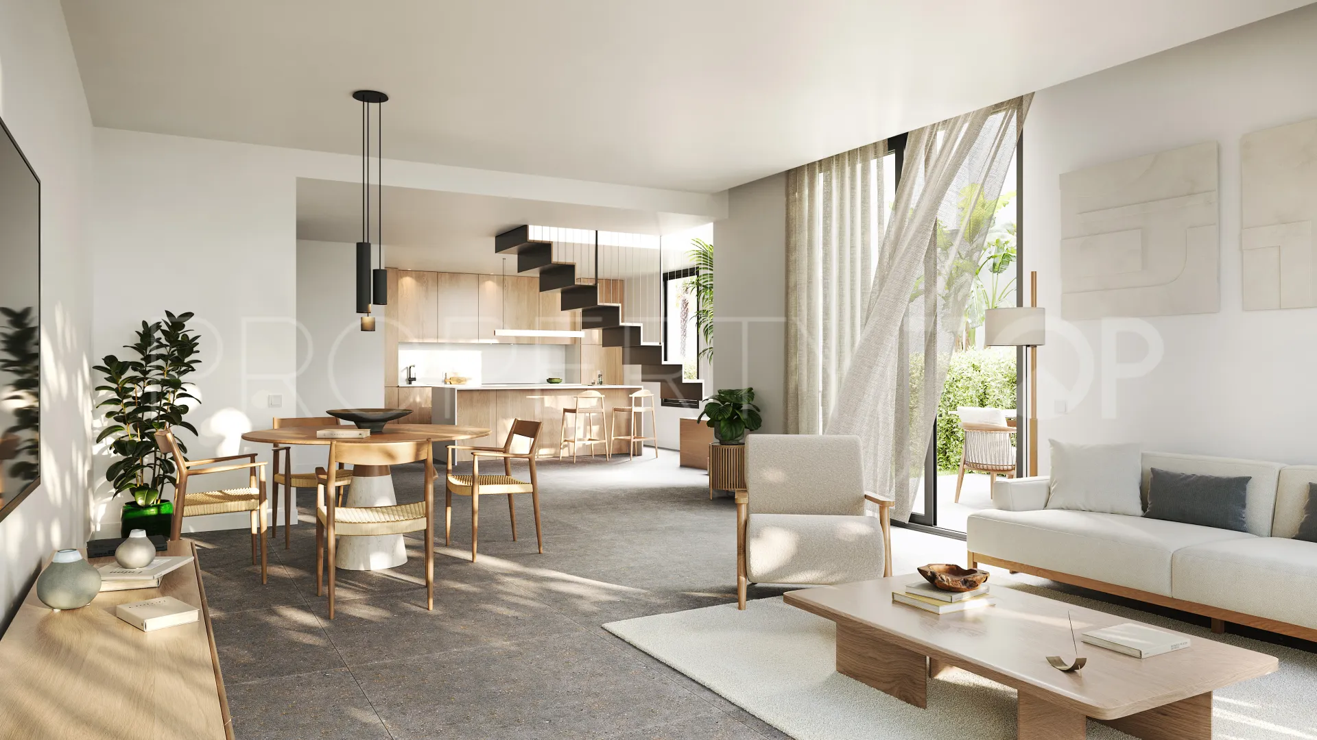 For sale town house in Mijas with 3 bedrooms