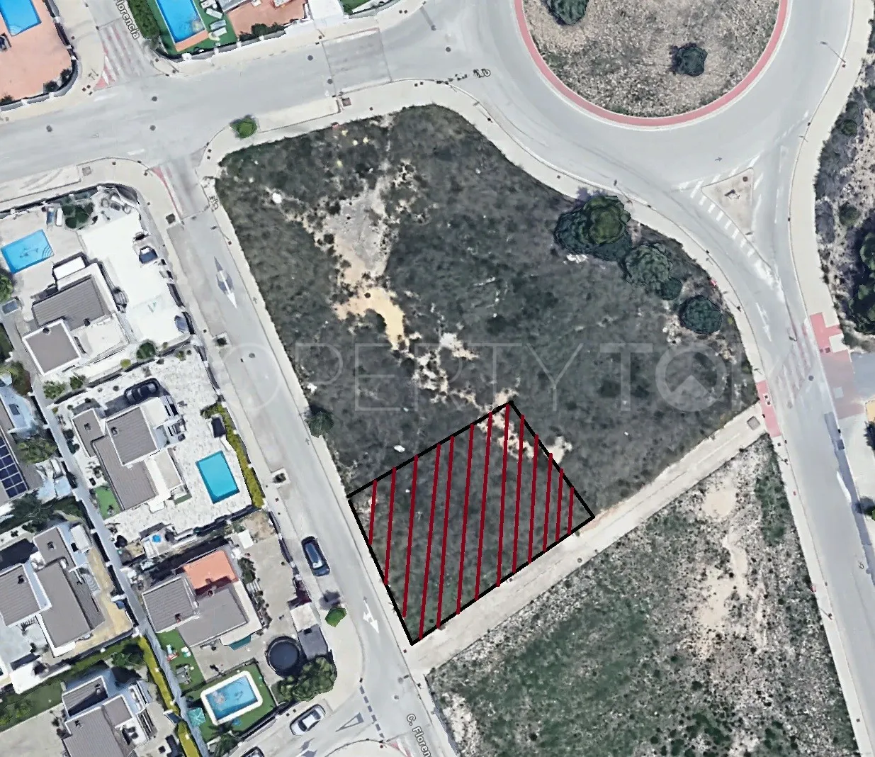 Parcela residencial a la venta en Polop