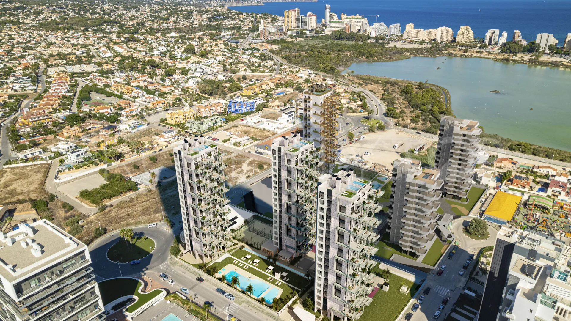 For sale Calpe apartment with 3 bedrooms