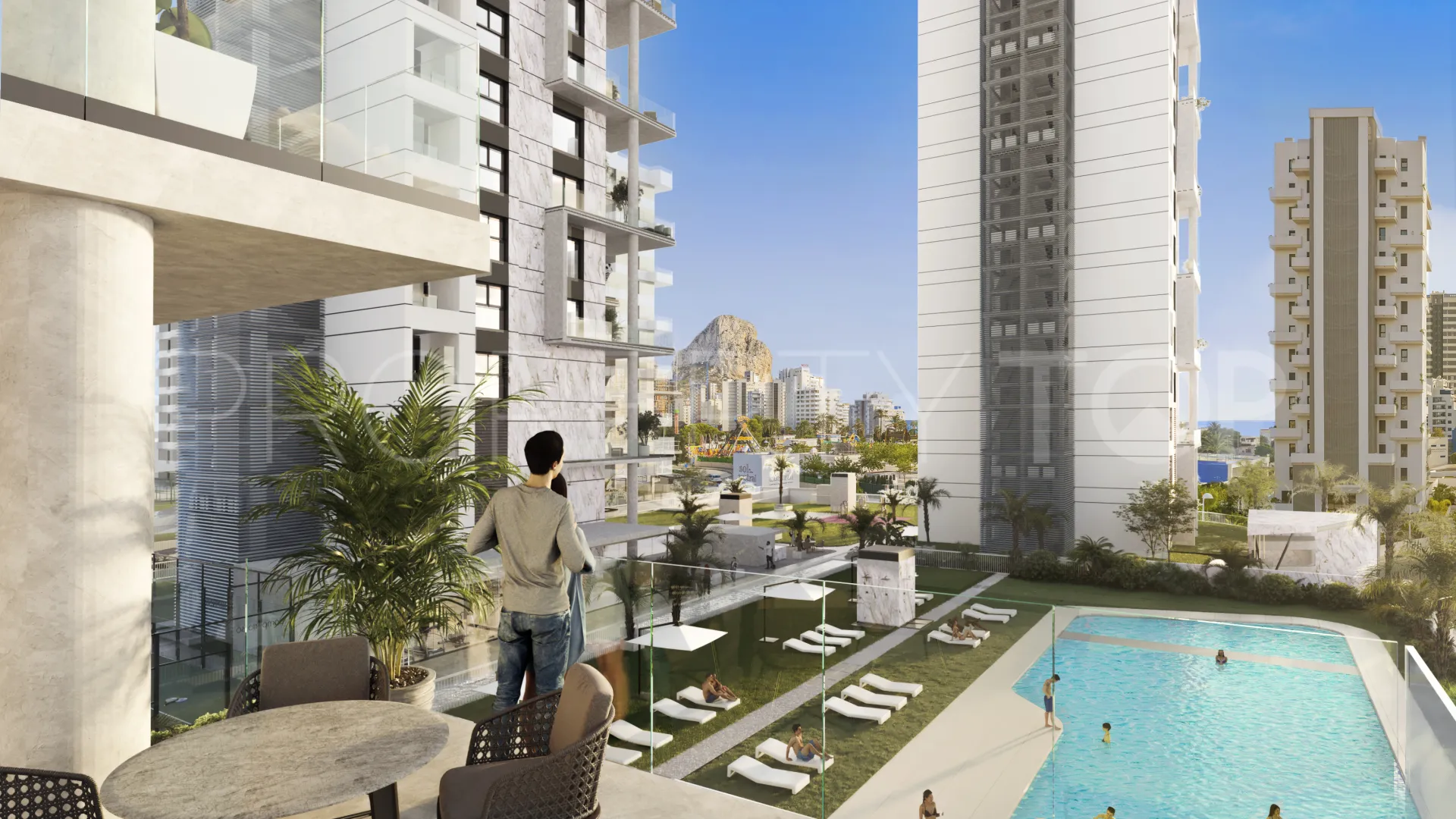 For sale Calpe apartment with 3 bedrooms