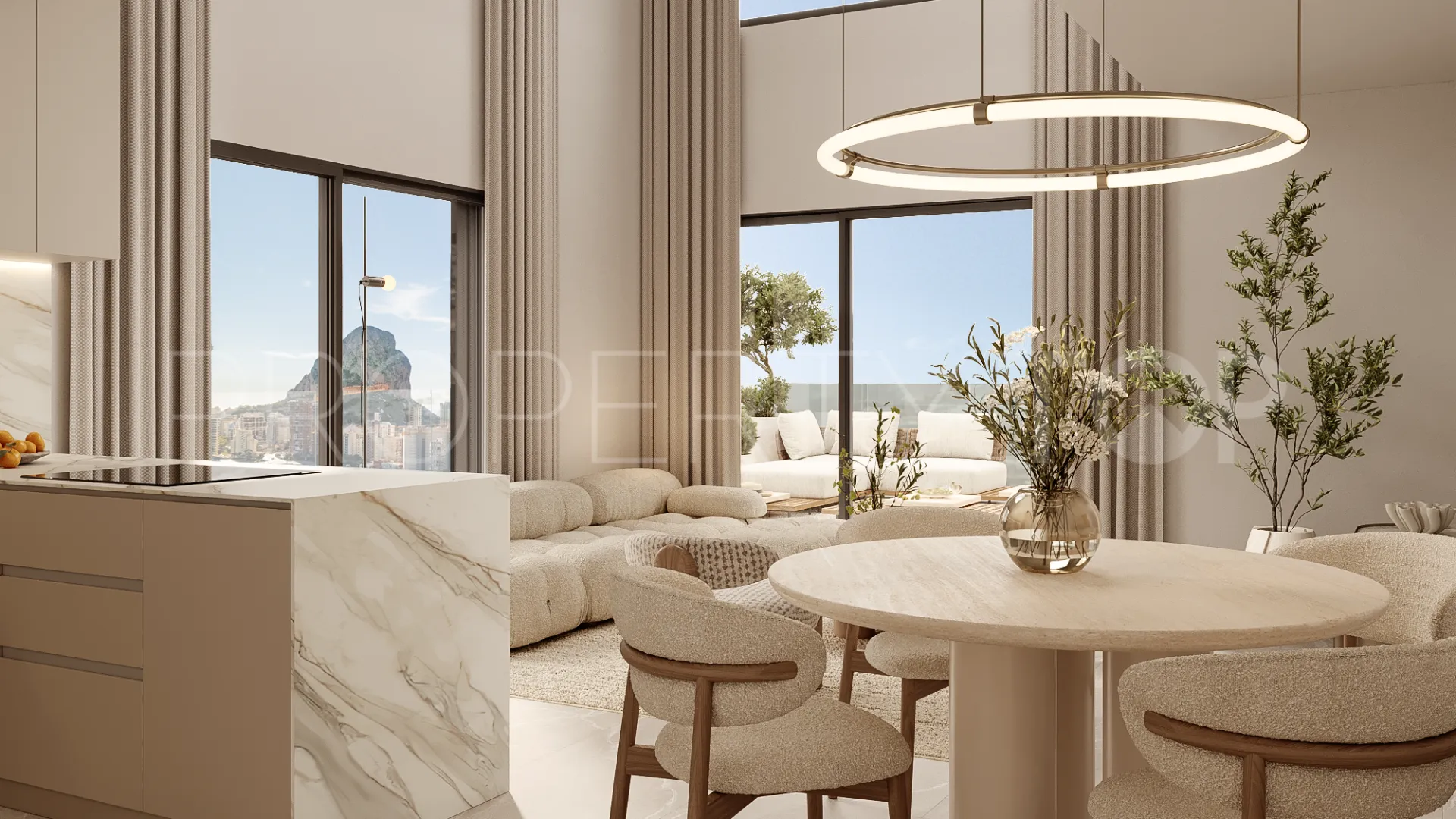 For sale Calpe apartment with 3 bedrooms