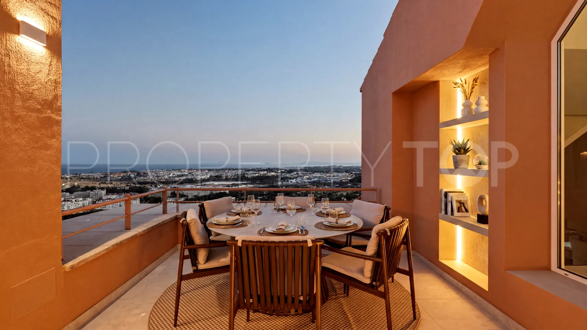 Duplex penthouse for sale in Magna Marbella with 3 bedrooms