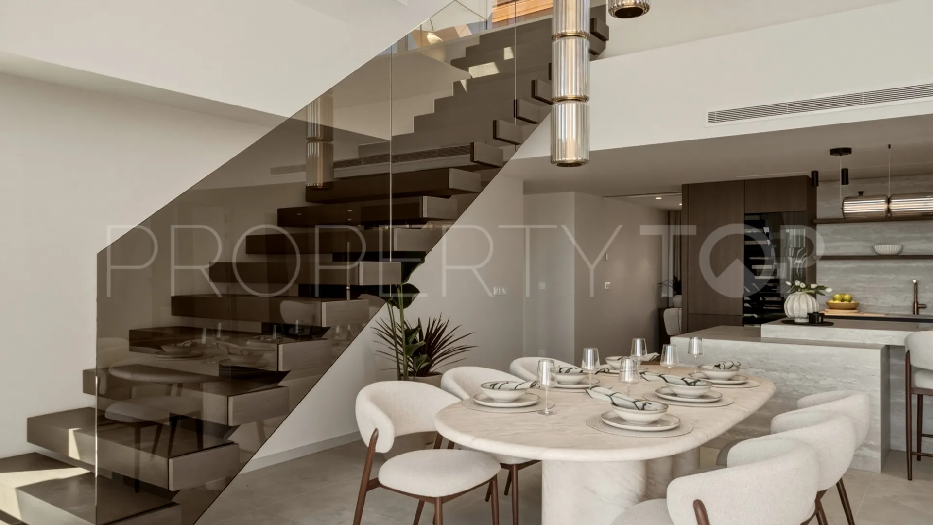 Duplex penthouse for sale in Magna Marbella with 3 bedrooms