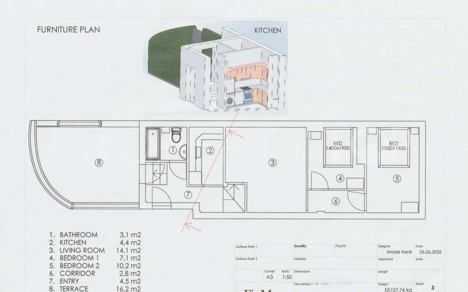 For sale apartment in Calahonda with 2 bedrooms