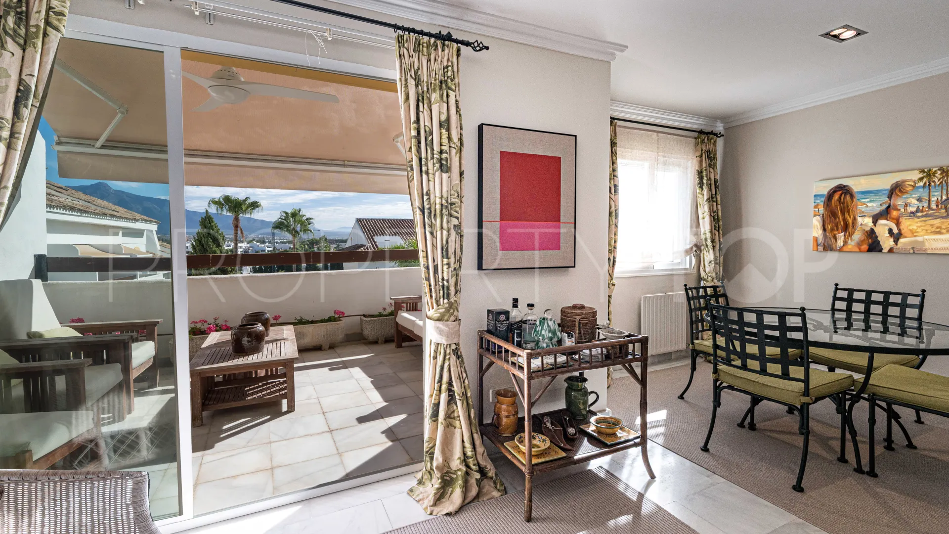 For sale Guadalmina Baja duplex penthouse with 4 bedrooms