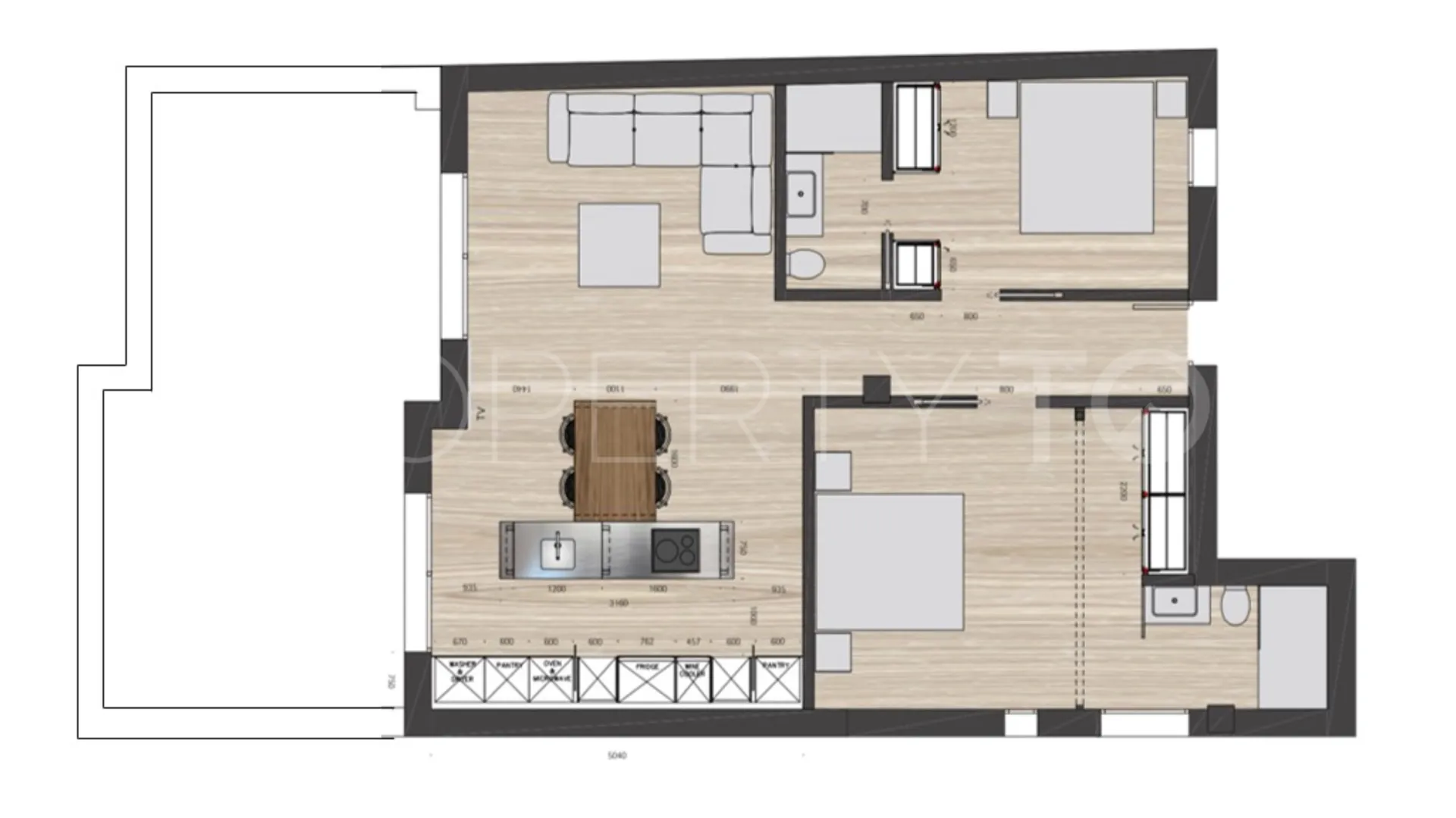 Puente Romano, apartamento planta baja en venta