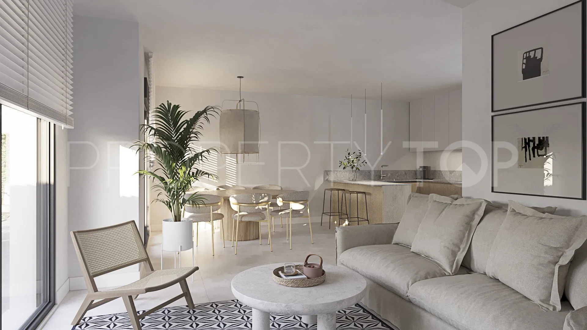 Atico duplex en venta en Casares Playa de 3 dormitorios