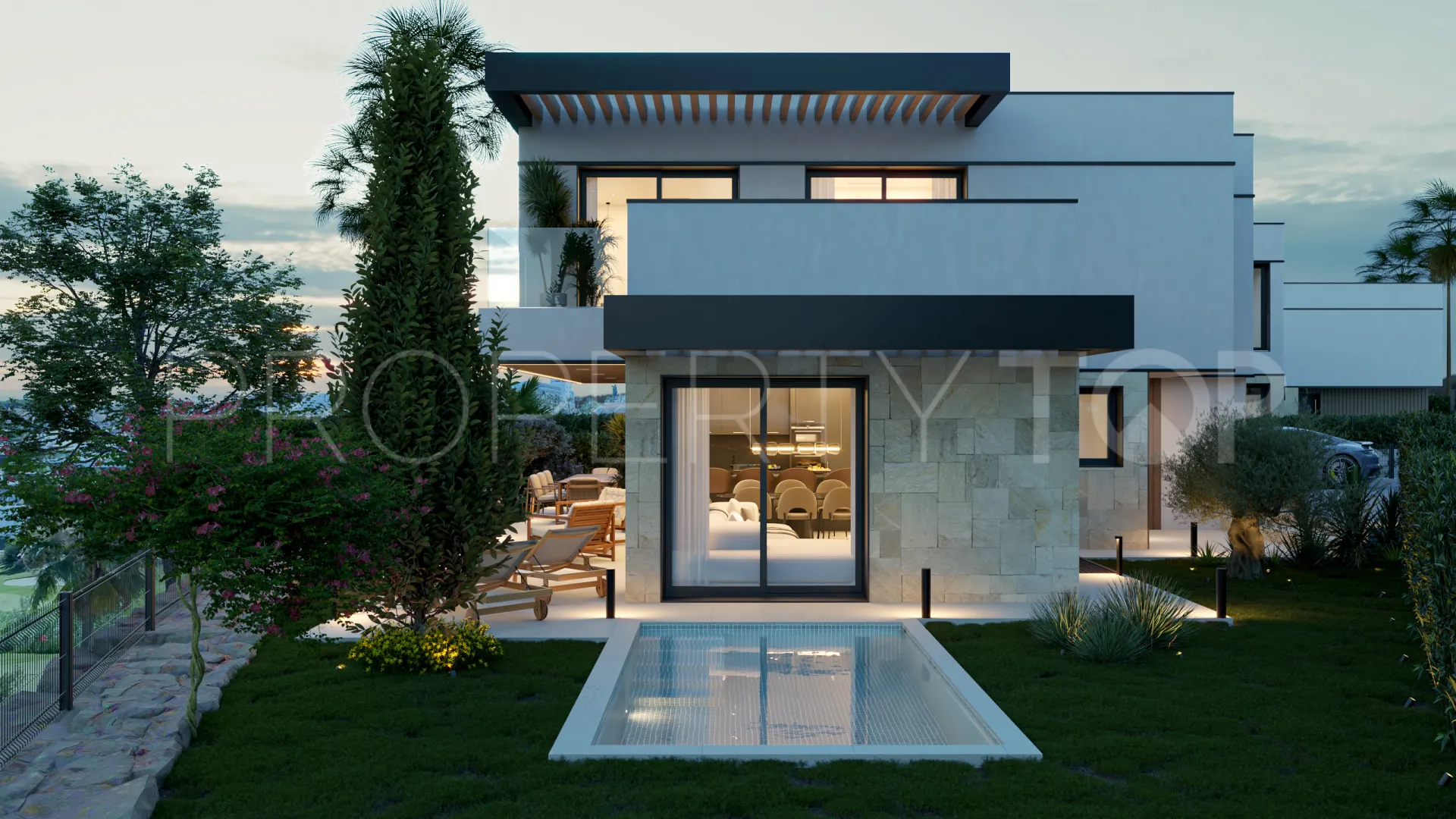 El Campanario, villa de 4 dormitorios en venta