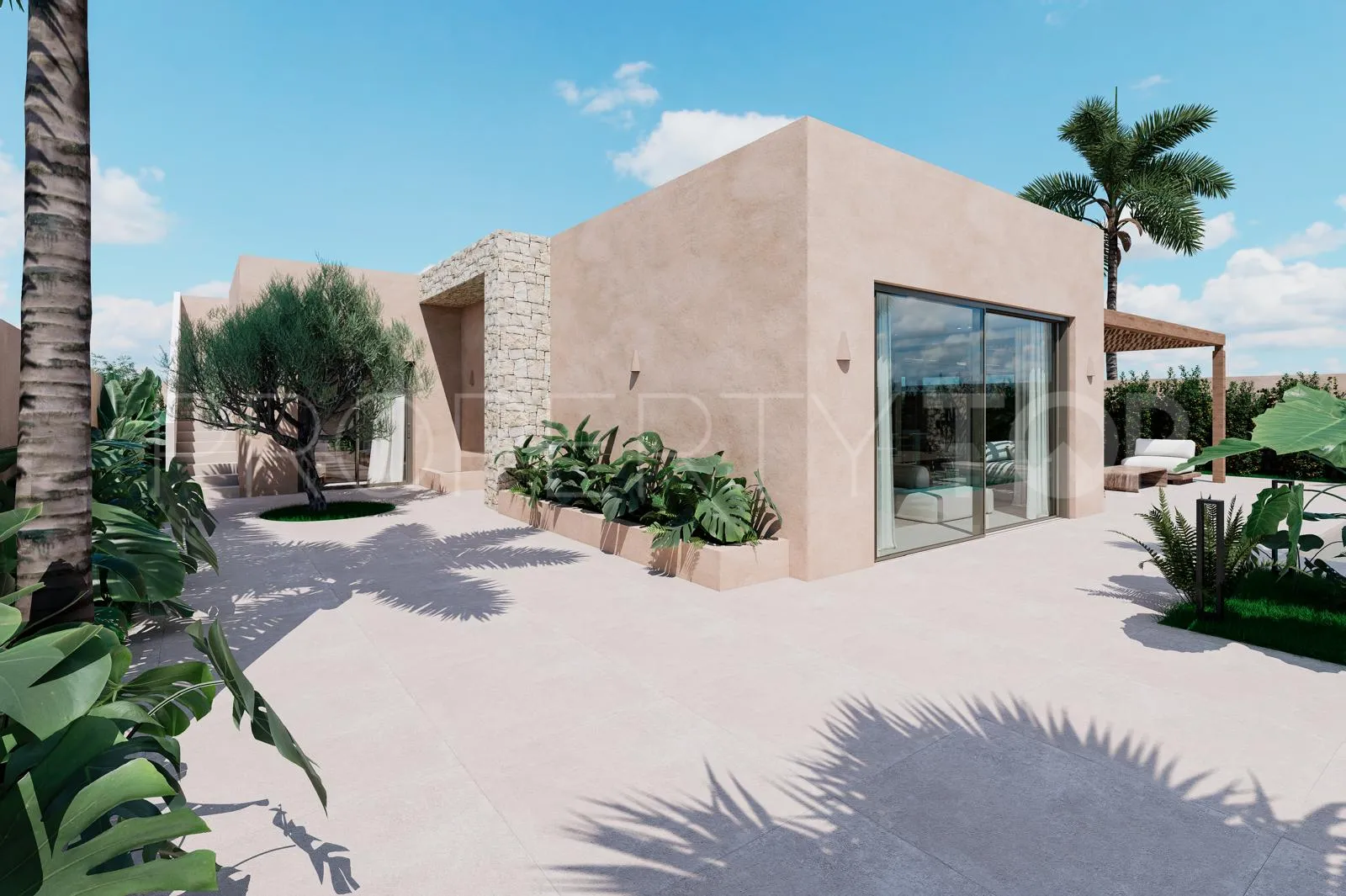 Villa de 3 dormitorios en venta en Linda Vista Baja