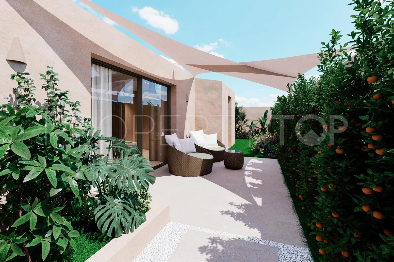 Villa de 3 dormitorios en venta en Linda Vista Baja