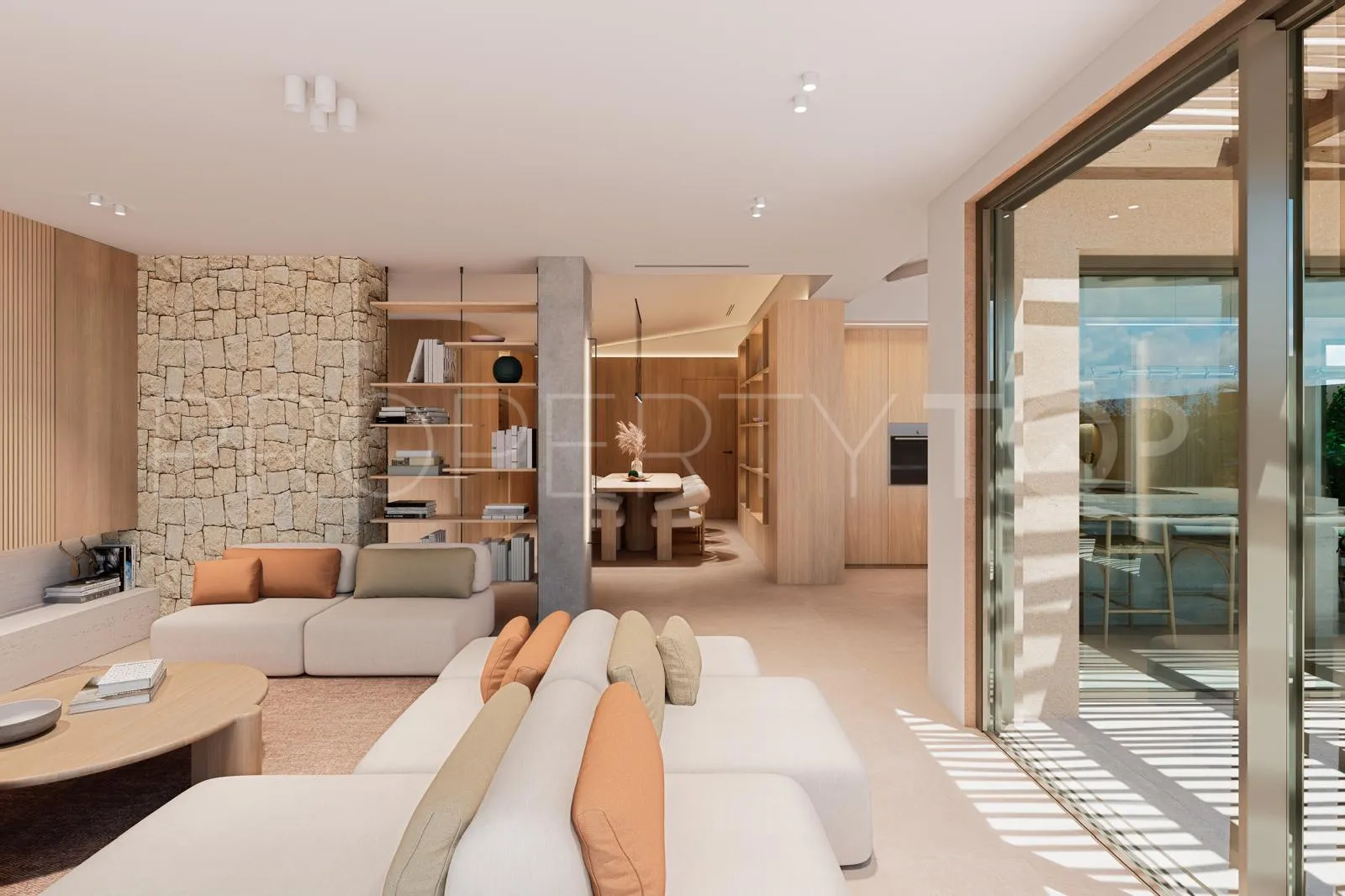 Villa de 3 dormitorios en venta en Linda Vista Baja