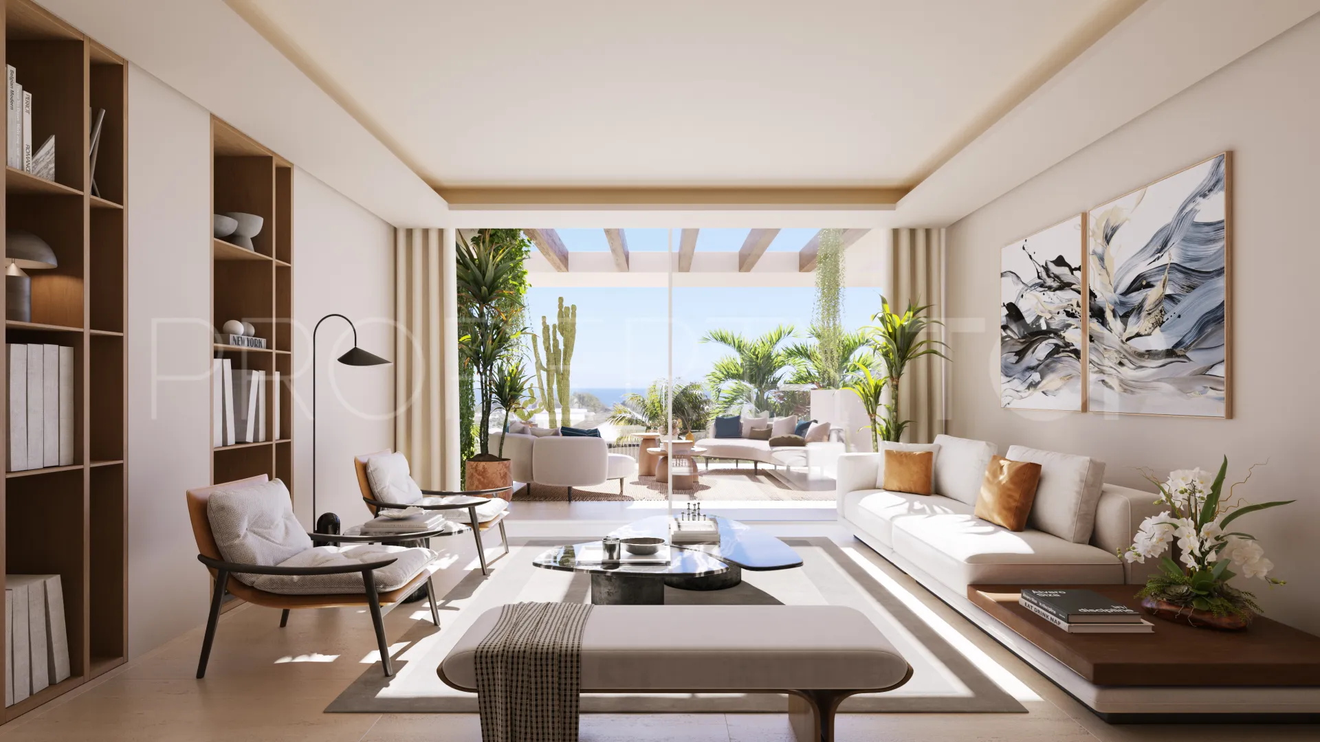 Buy apartment in Marbella City with 4 bedrooms