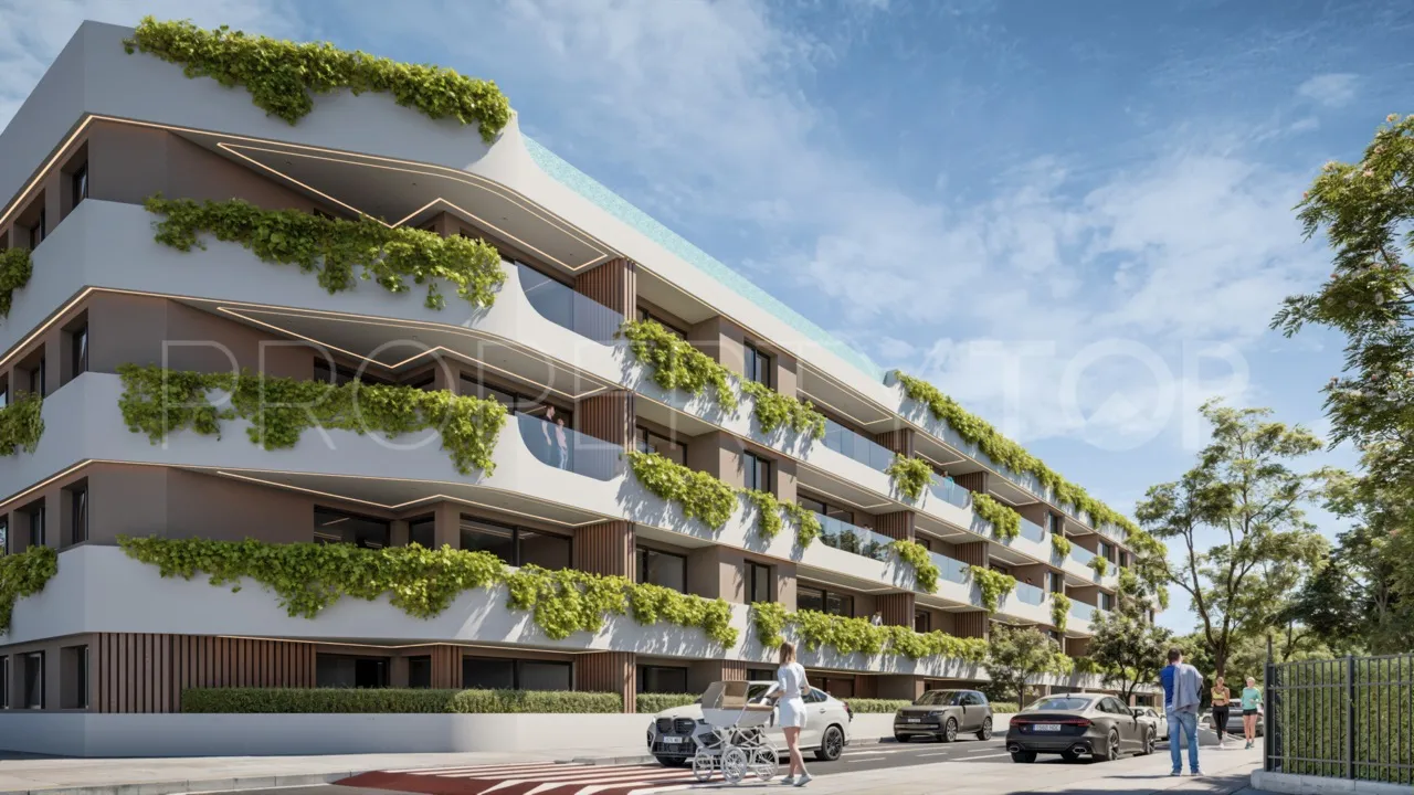 San Pedro de Alcantara, apartamento planta baja en venta con 3 dormitorios