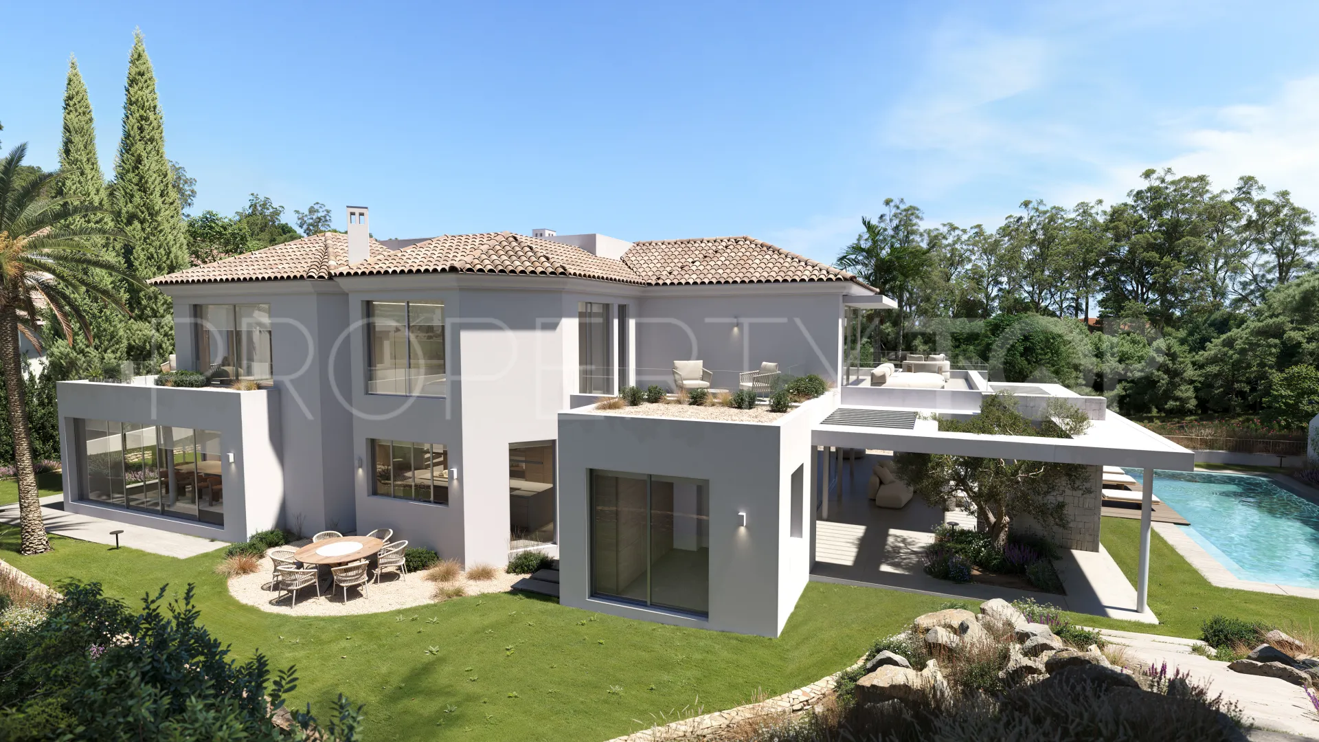 Villa in El Herrojo for sale