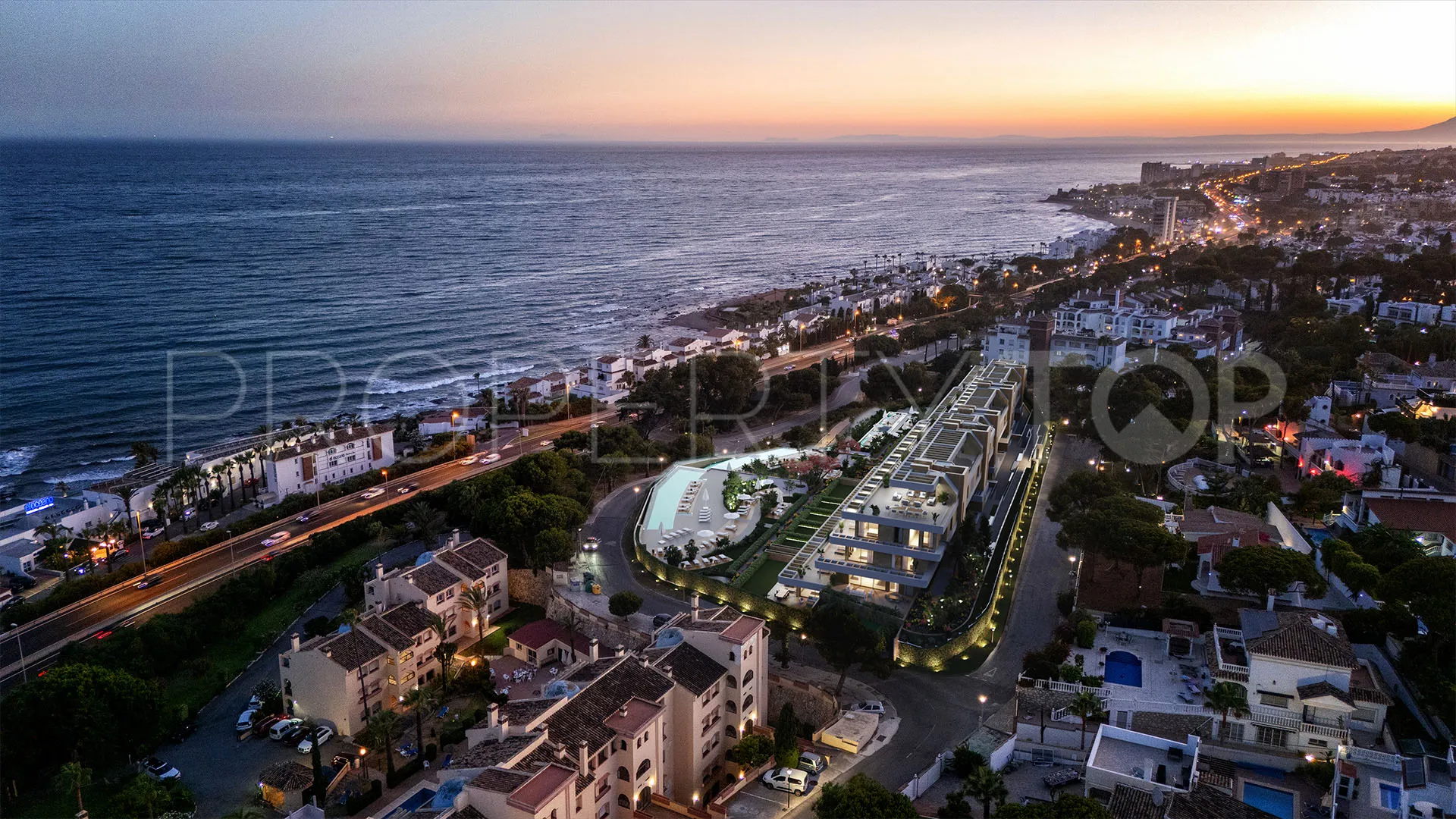 Cala de Mijas duplex penthouse for sale