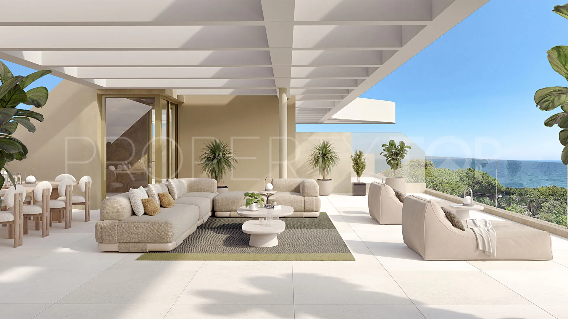Cala de Mijas duplex penthouse for sale