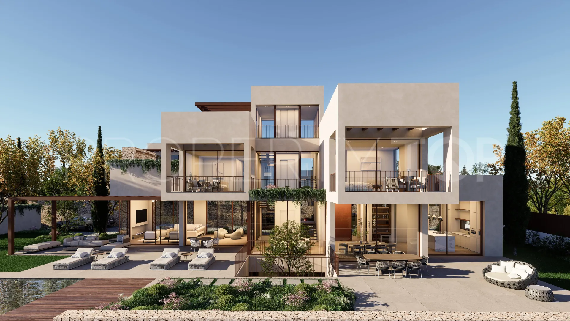 Villa en venta de 5 dormitorios en Los Flamingos