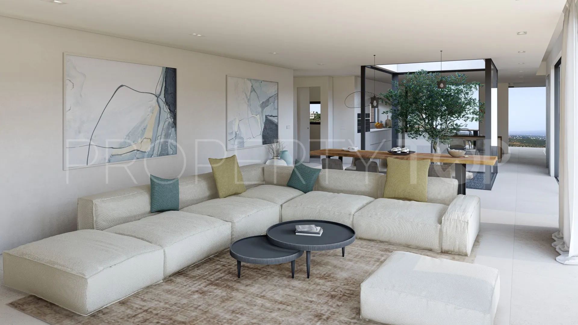 Comprar villa en Los Altos de los Monteros con 4 dormitorios