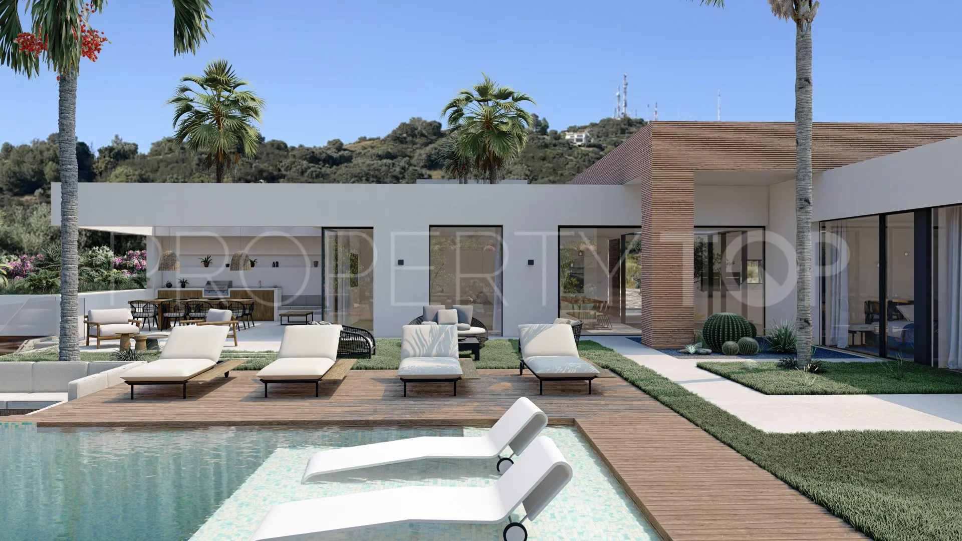 Comprar villa en Los Altos de los Monteros con 4 dormitorios