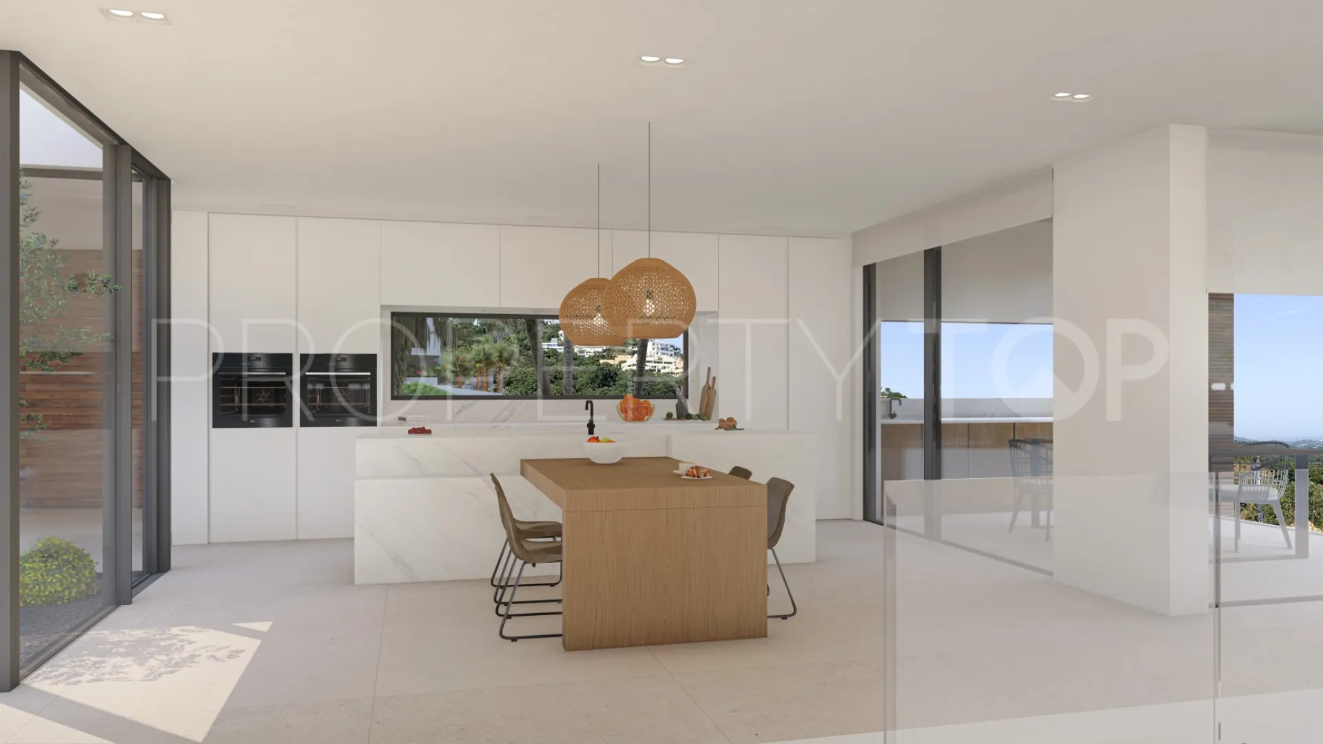Comprar villa en Los Altos de los Monteros con 4 dormitorios