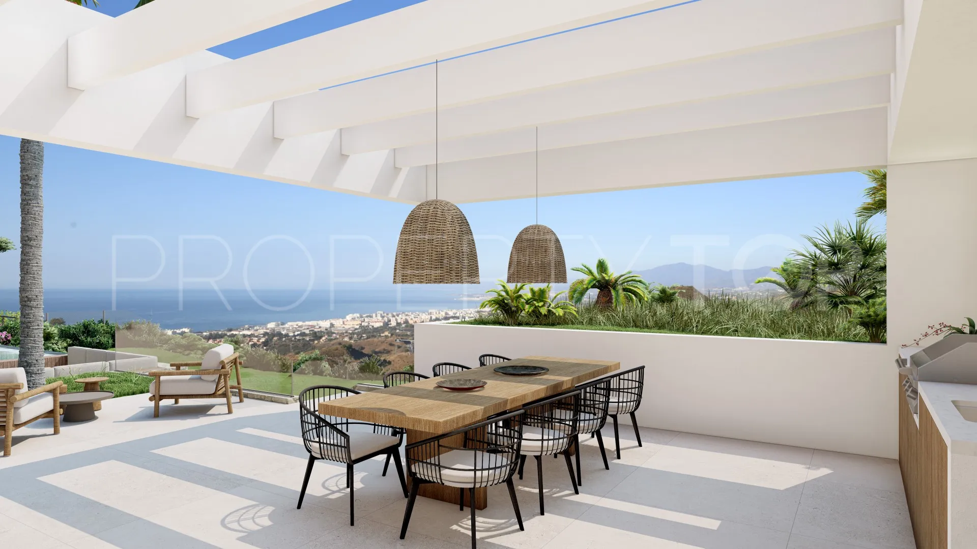 Comprar villa en Los Altos de los Monteros con 4 dormitorios