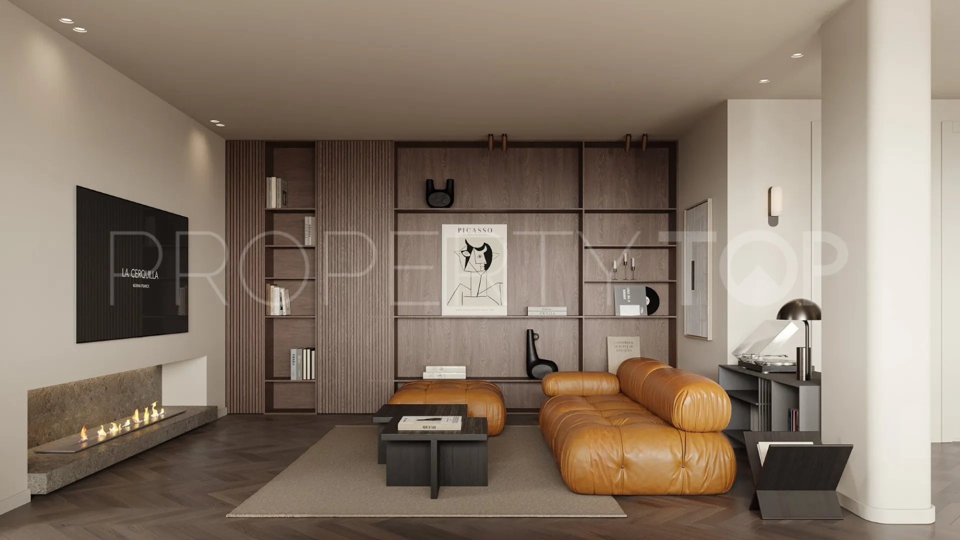Duplex penthouse for sale in Les Belvederes with 4 bedrooms