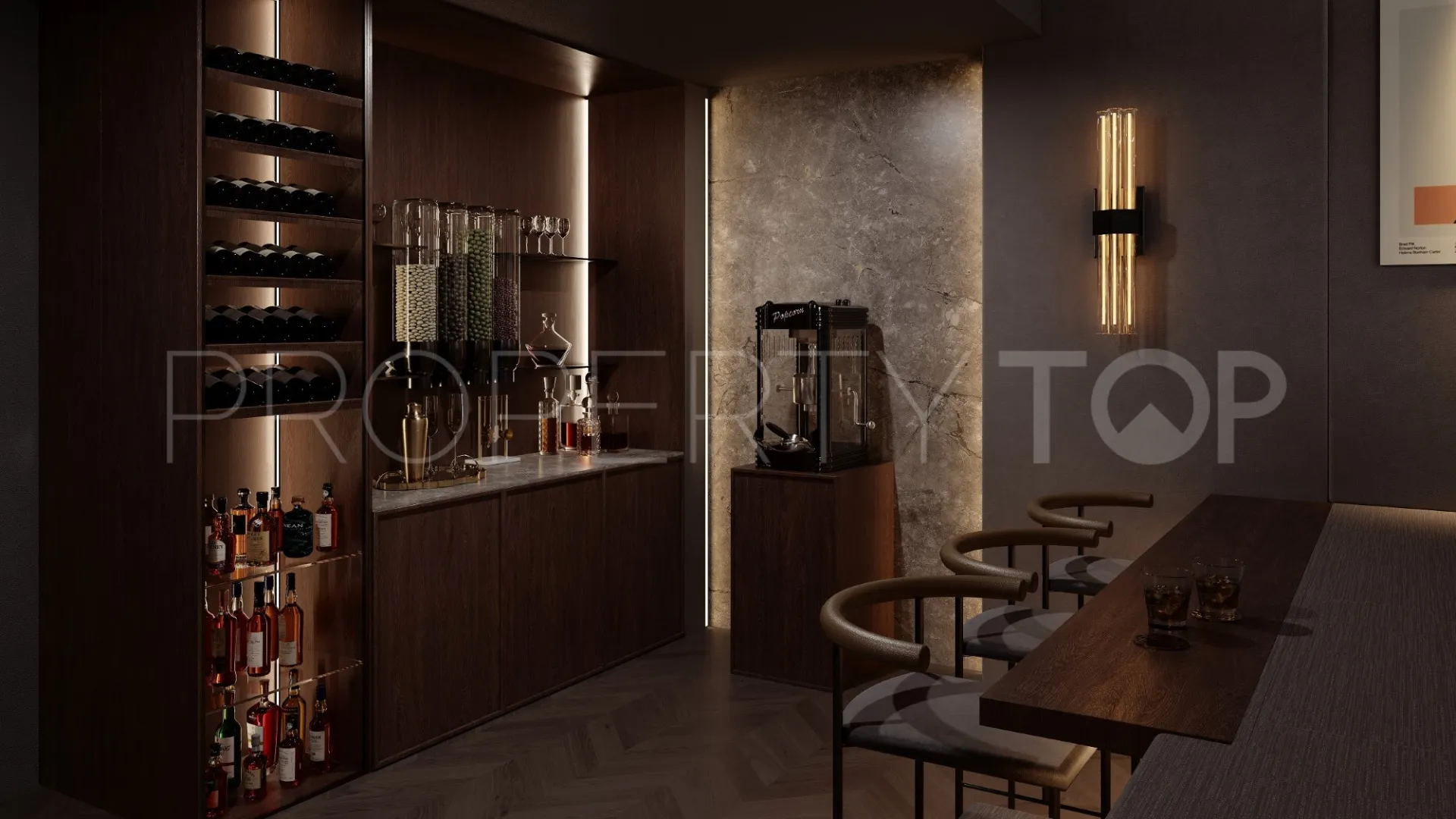Duplex penthouse for sale in Les Belvederes with 4 bedrooms