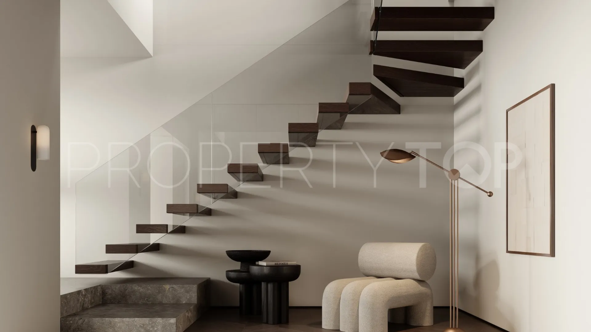 Duplex penthouse for sale in Les Belvederes with 4 bedrooms