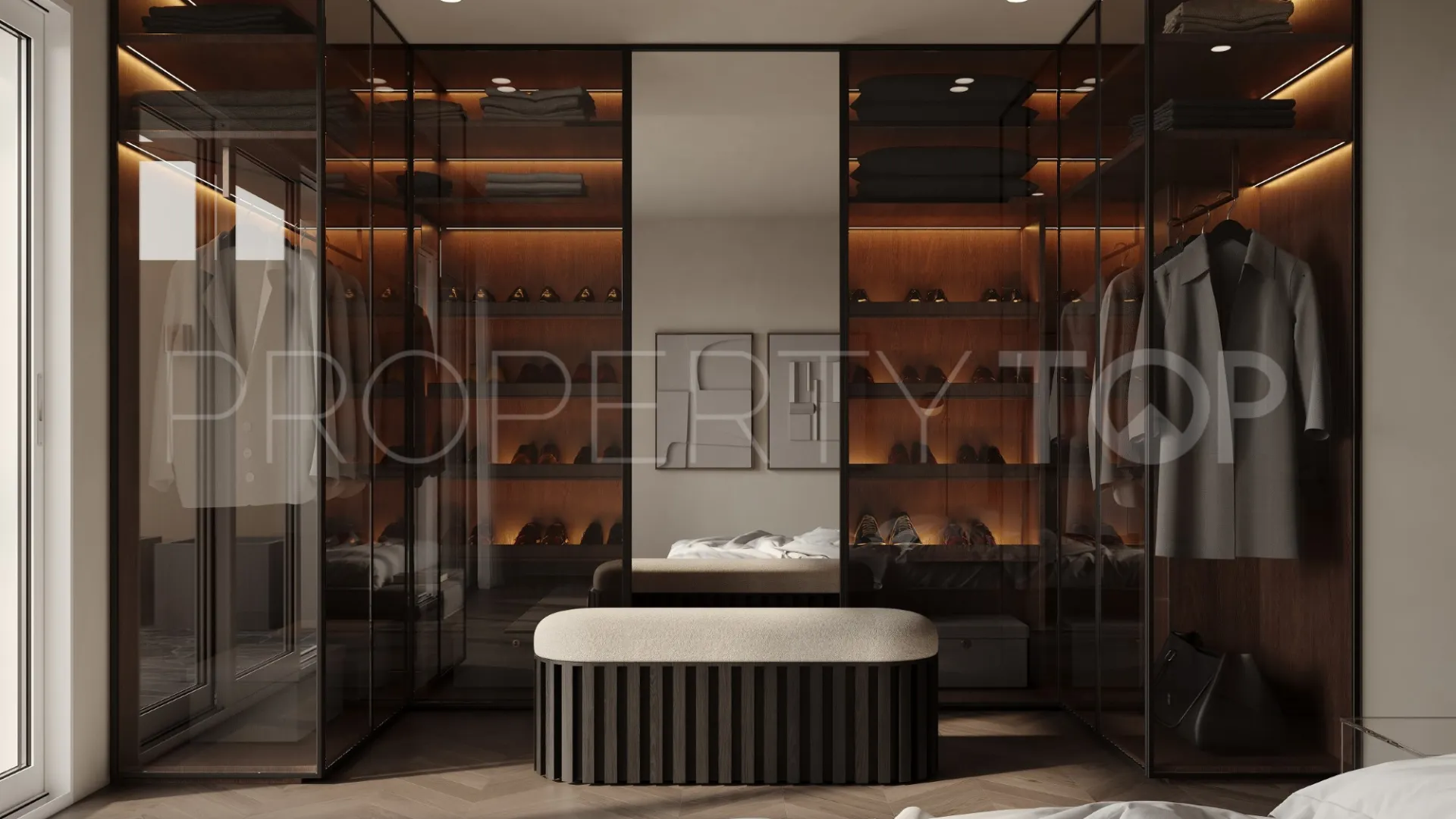 Duplex penthouse for sale in Les Belvederes with 4 bedrooms