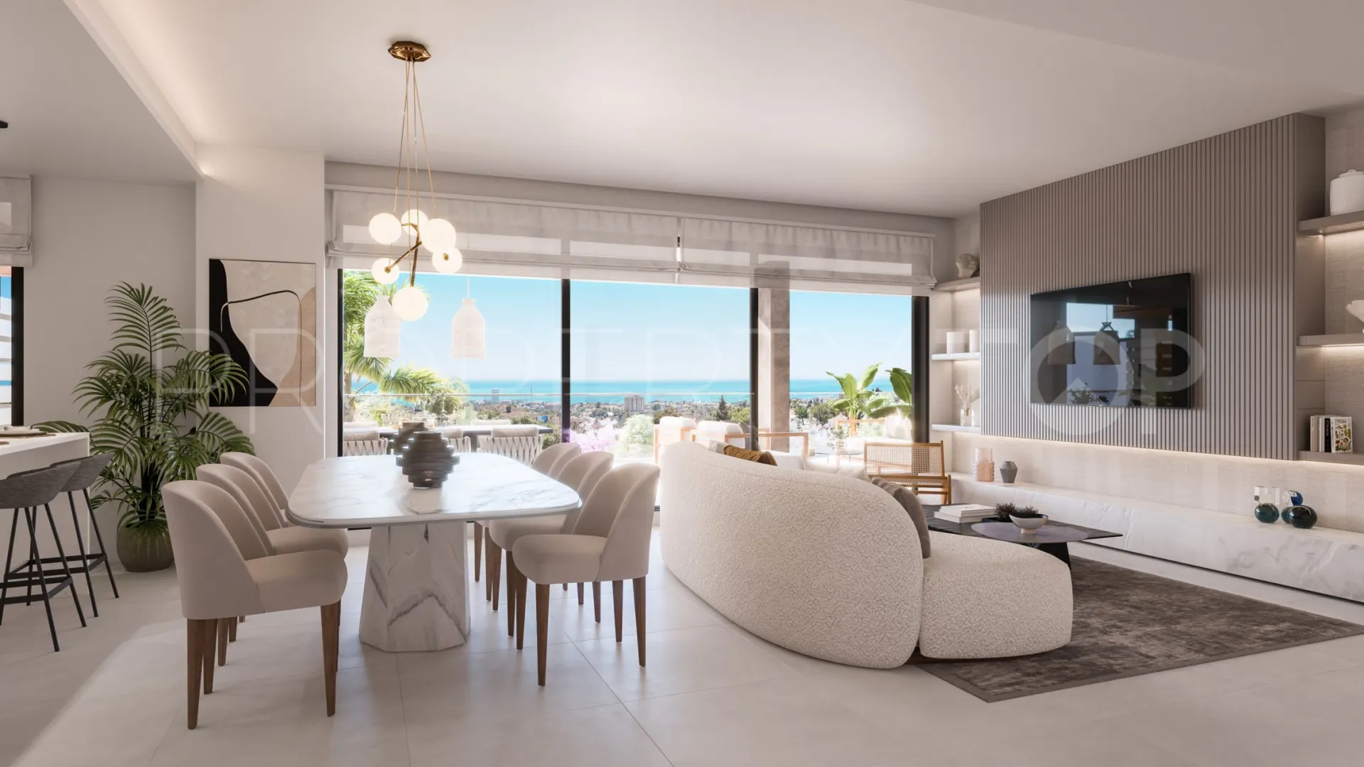 Duplex penthouse for sale in Los Altos de los Monteros