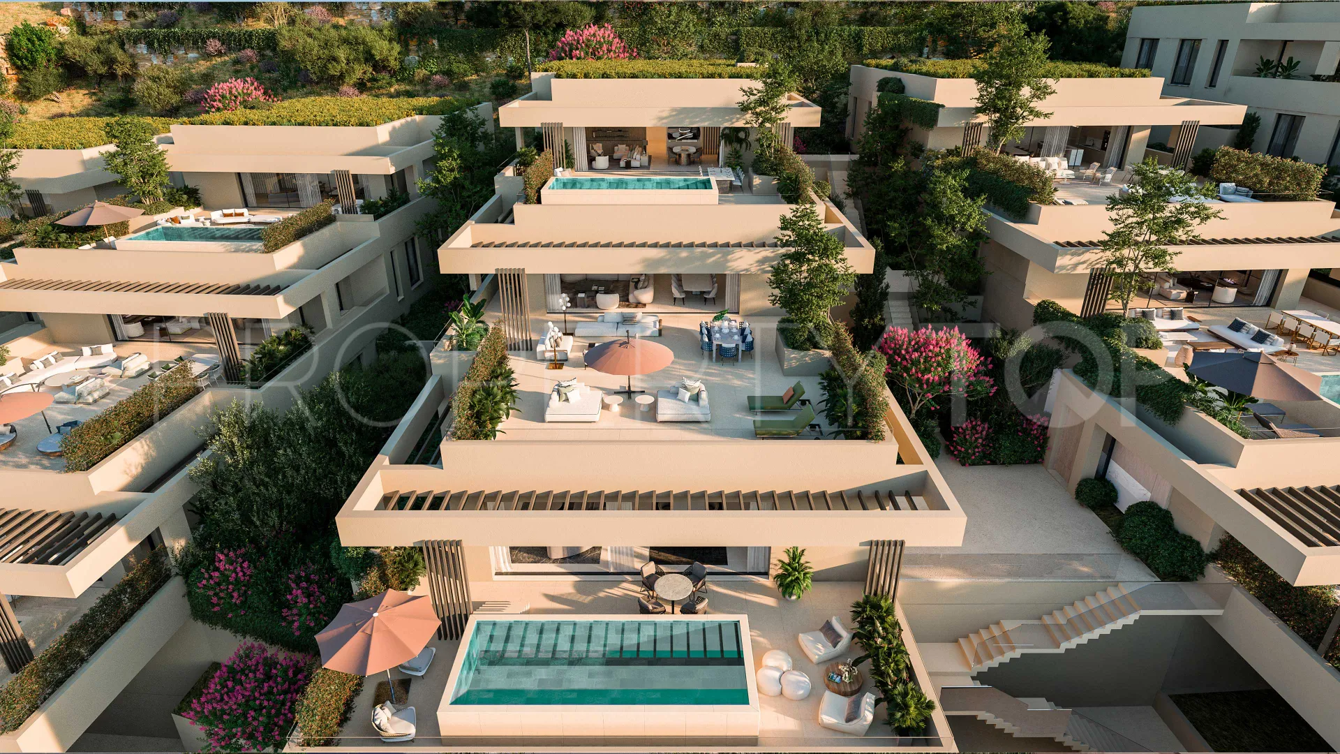 For sale ground floor duplex in Benahavis with 4 bedrooms
