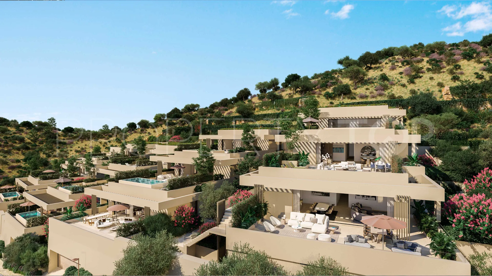 For sale ground floor duplex in Benahavis with 4 bedrooms