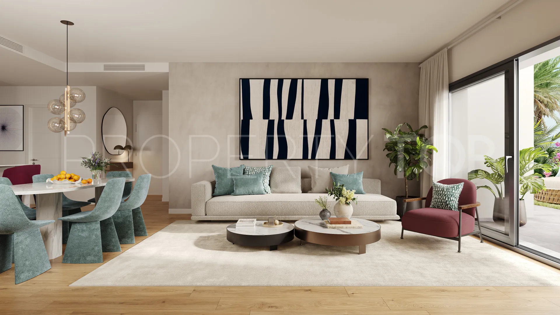Casares Playa, apartamento planta baja en venta de 2 dormitorios