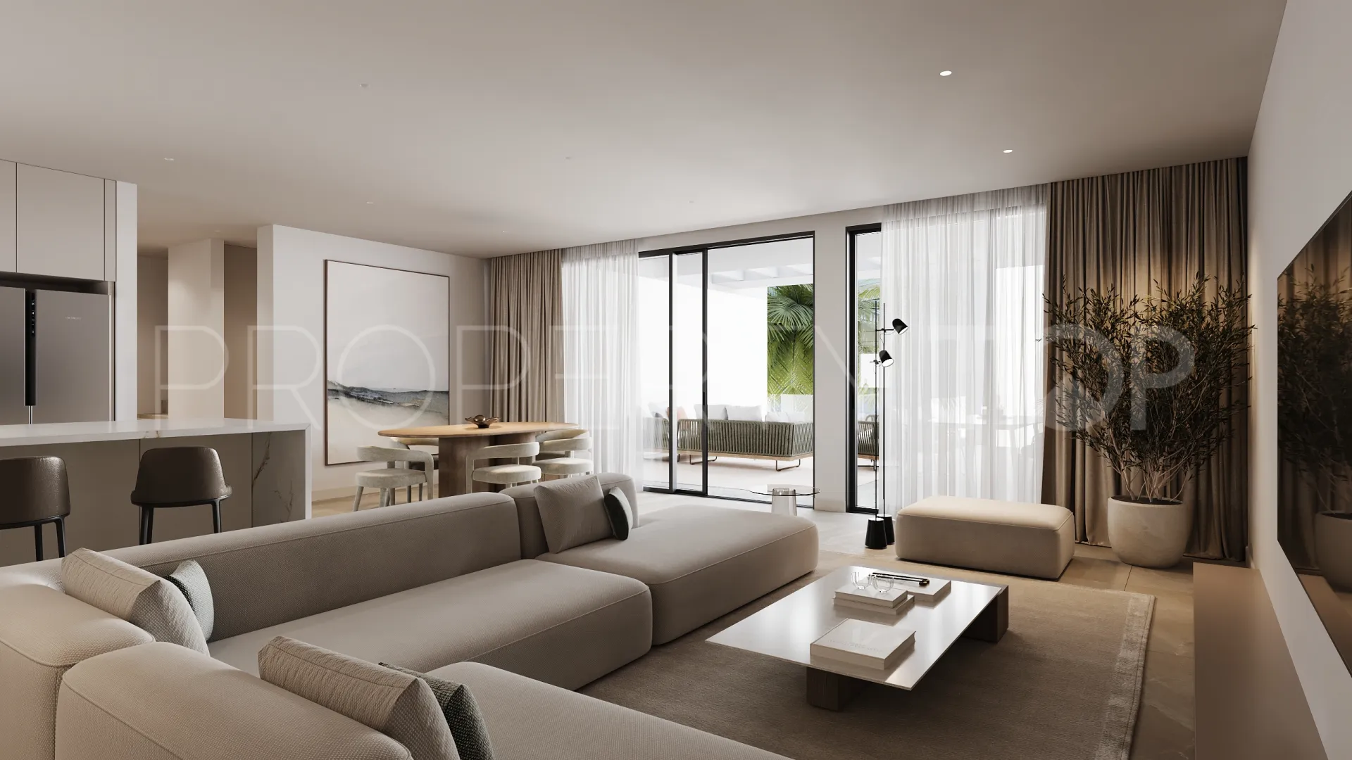 Estepona Este, atico duplex en venta con 4 dormitorios