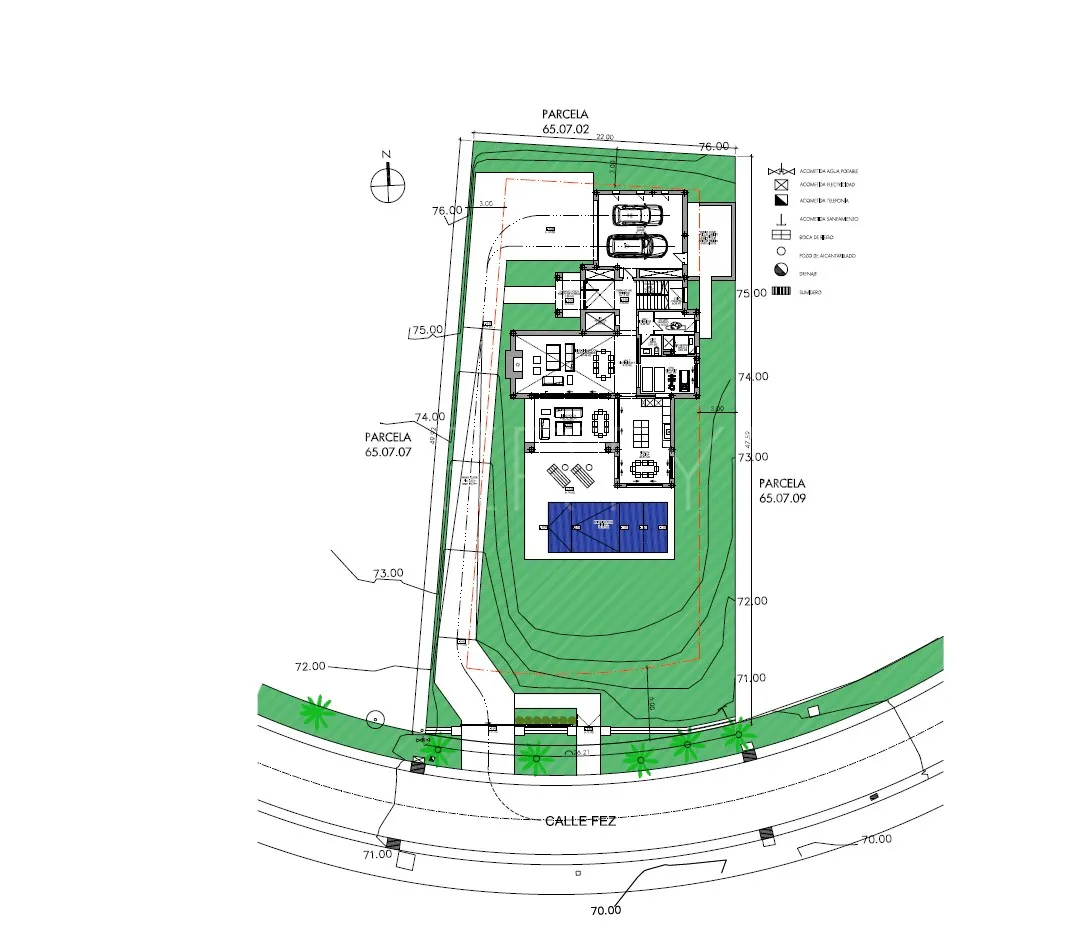 For sale plot in Zona F