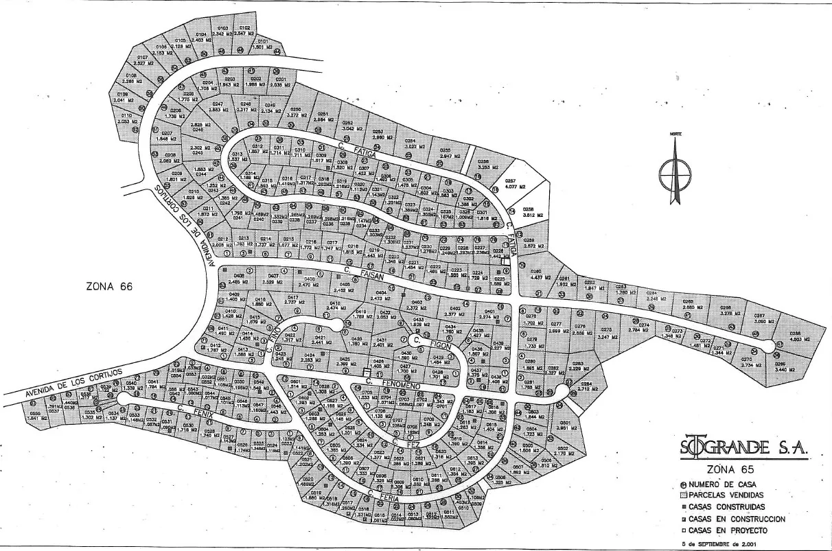 For sale plot in Zona F