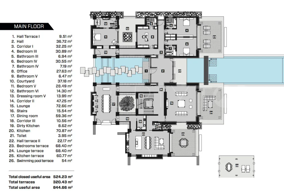 Atalaya de Rio Verde plot for sale