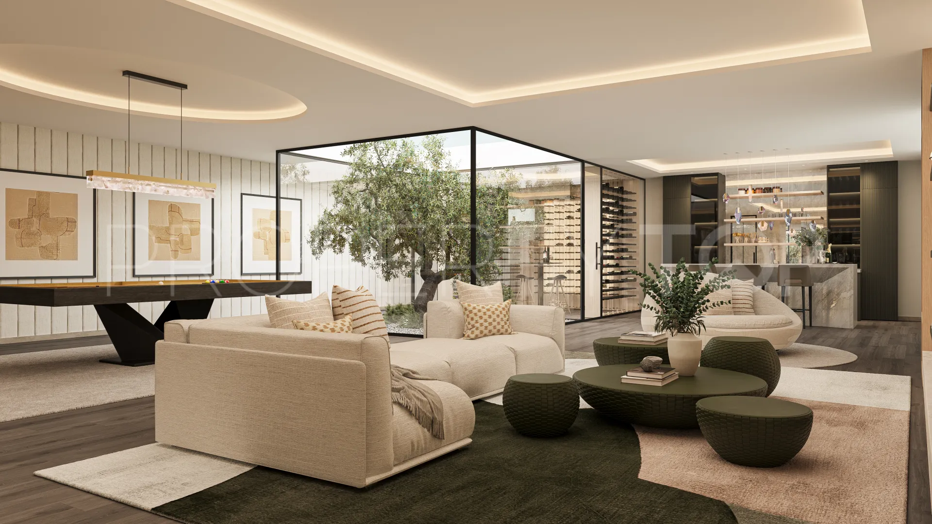 Se vende villa de 3 dormitorios en Real de La Quinta