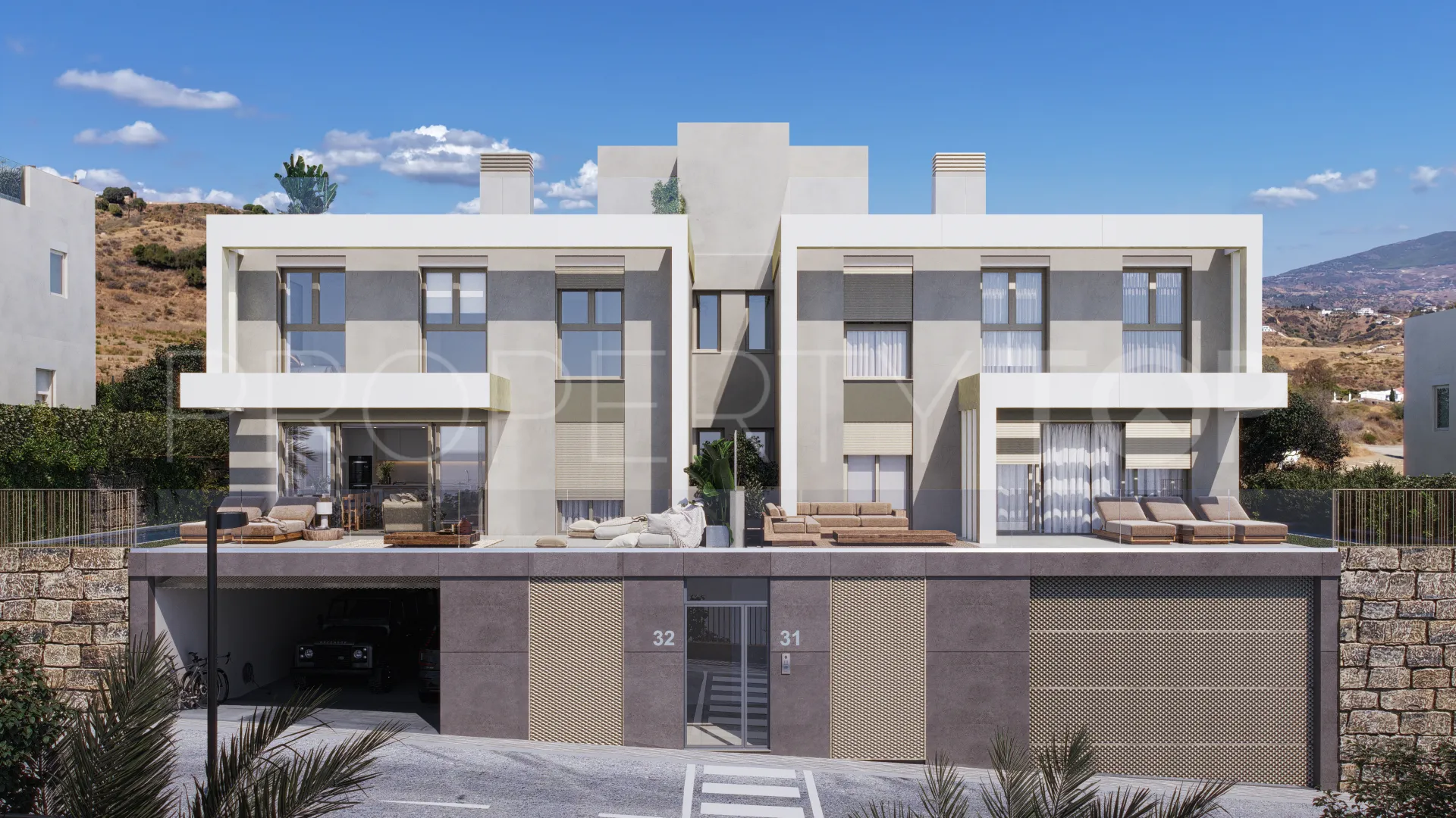 Mijas Costa, villa pareada en venta