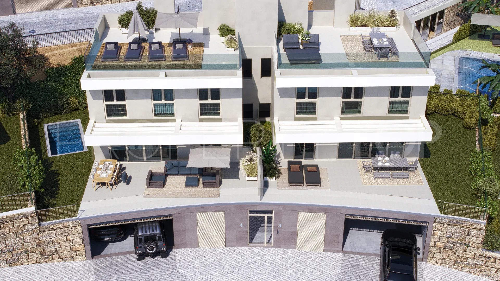 Mijas Costa, villa pareada en venta