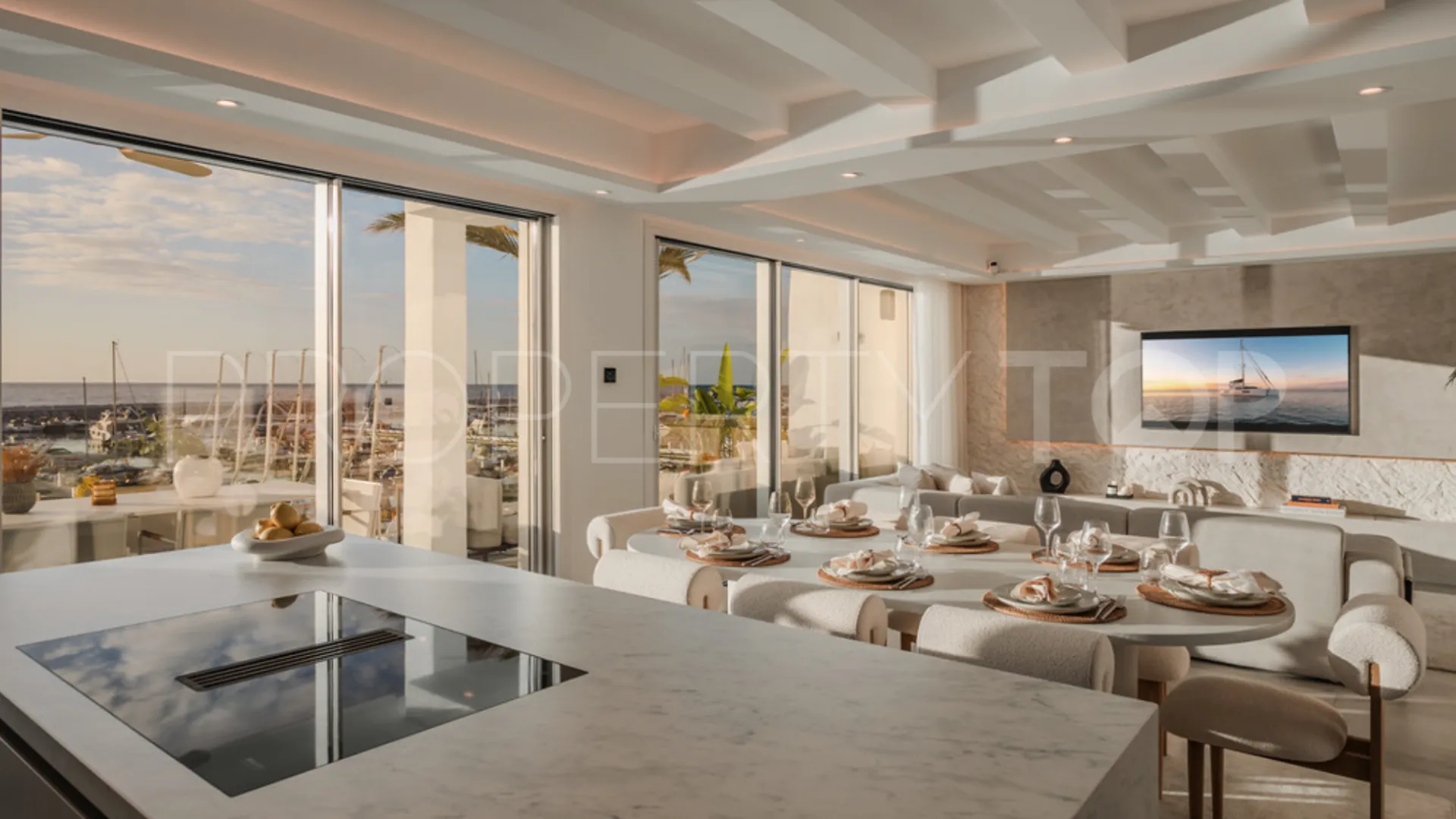 Se vende atico duplex de 4 dormitorios en Marbella - Puerto Banus