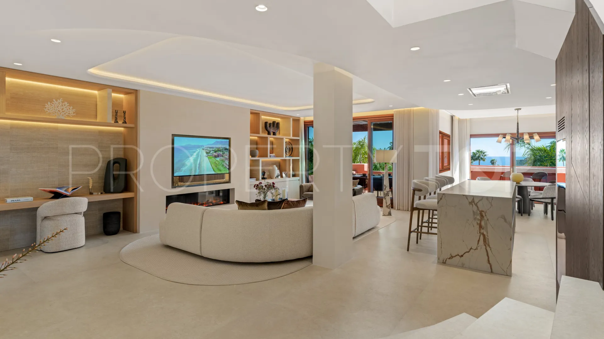Atico duplex con 3 dormitorios en venta en New Golden Mile