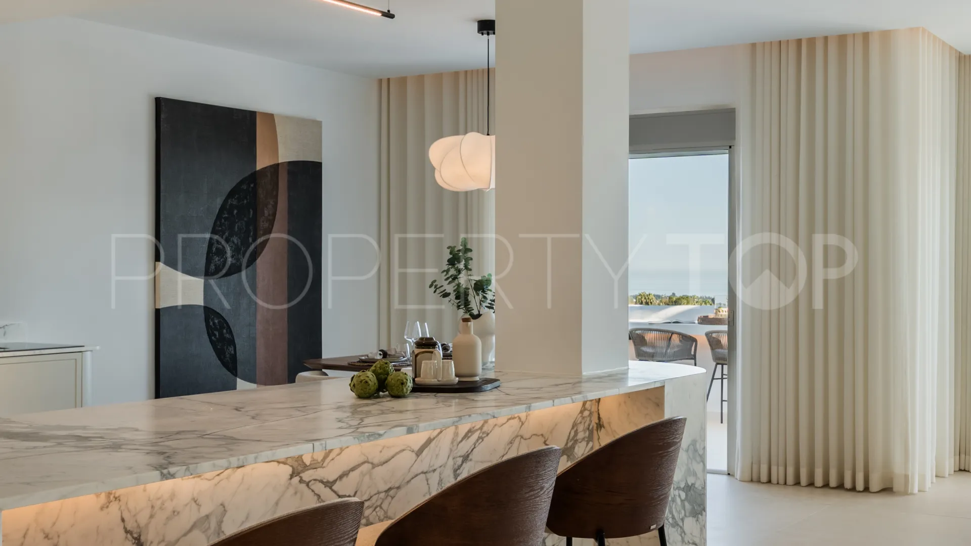 Atico duplex en venta con 3 dormitorios en Nueva Andalucia