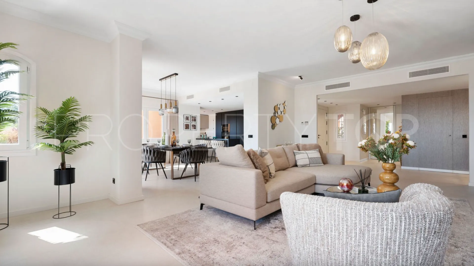 Les Belvederes, Ático de 3 dormitorios en venta