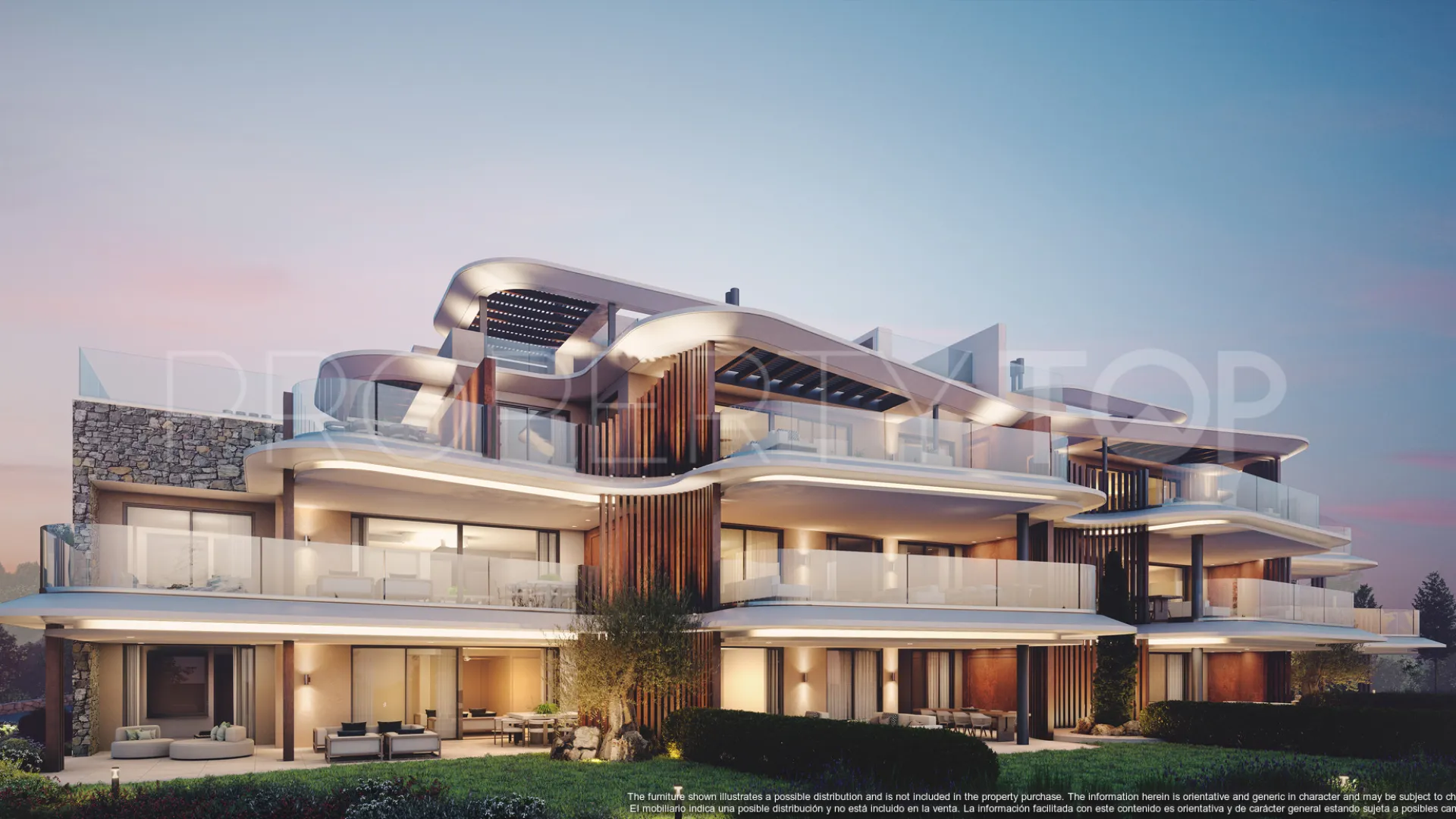 Buy penthouse with 3 bedrooms in Real de La Quinta