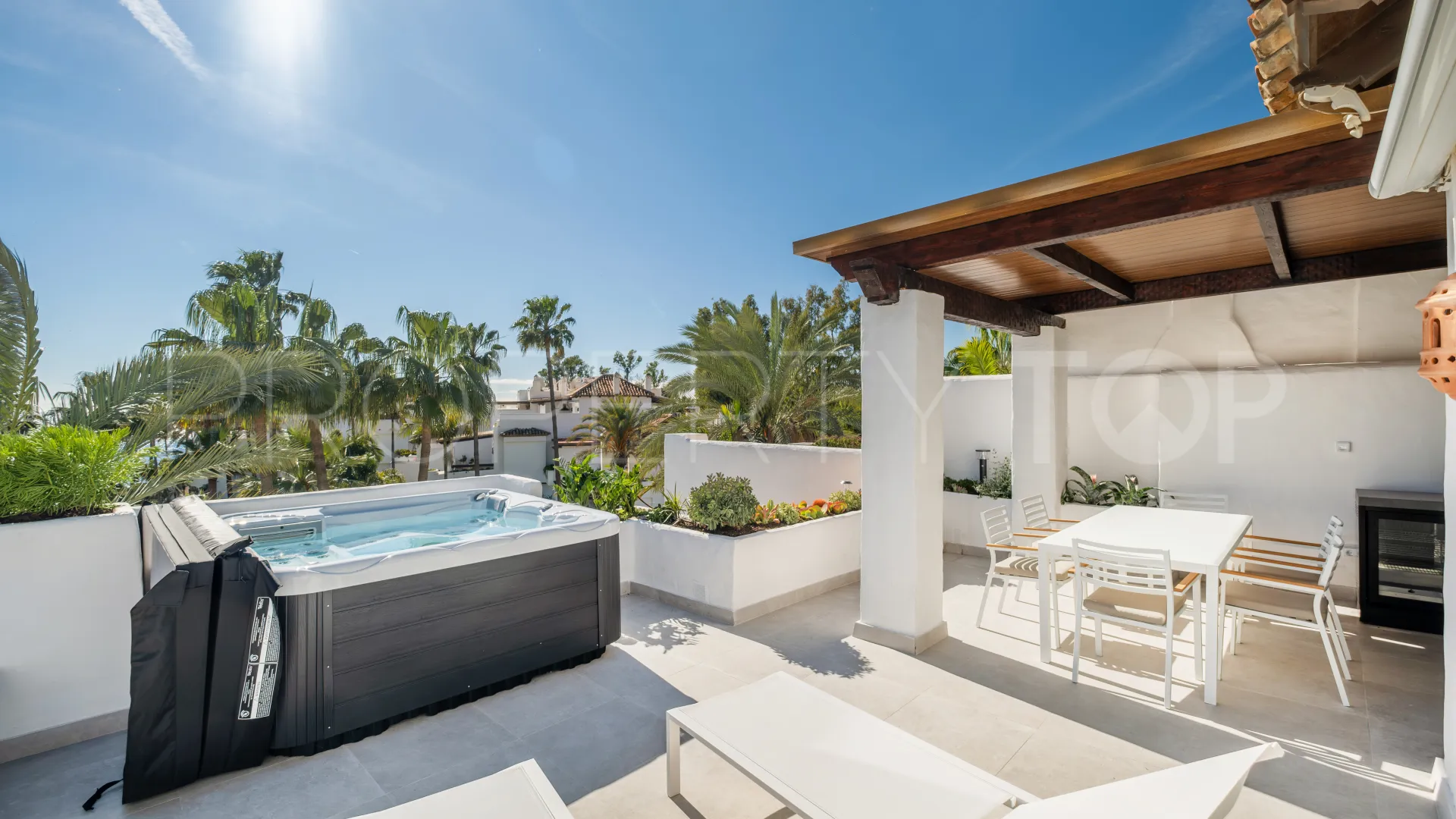 Atico duplex en venta en Marbella - Puerto Banus