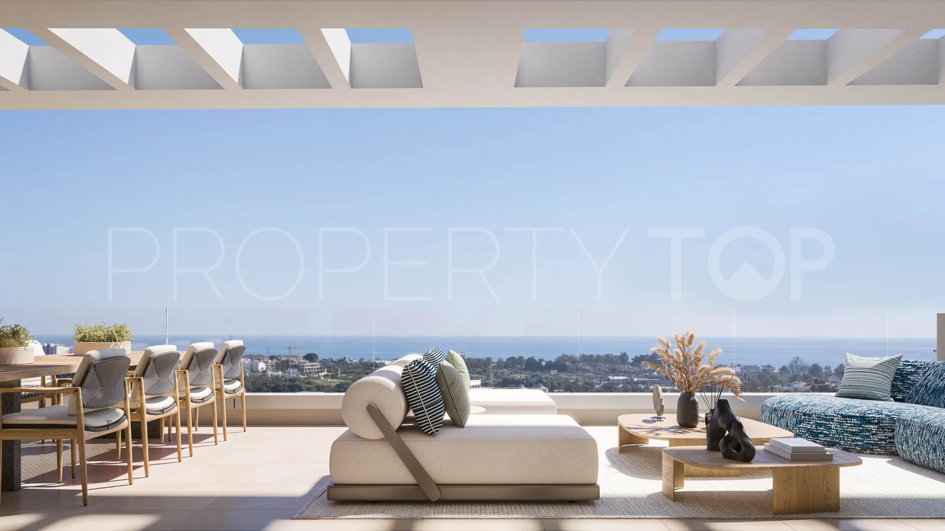 Duplex penthouse for sale in New Golden Mile
