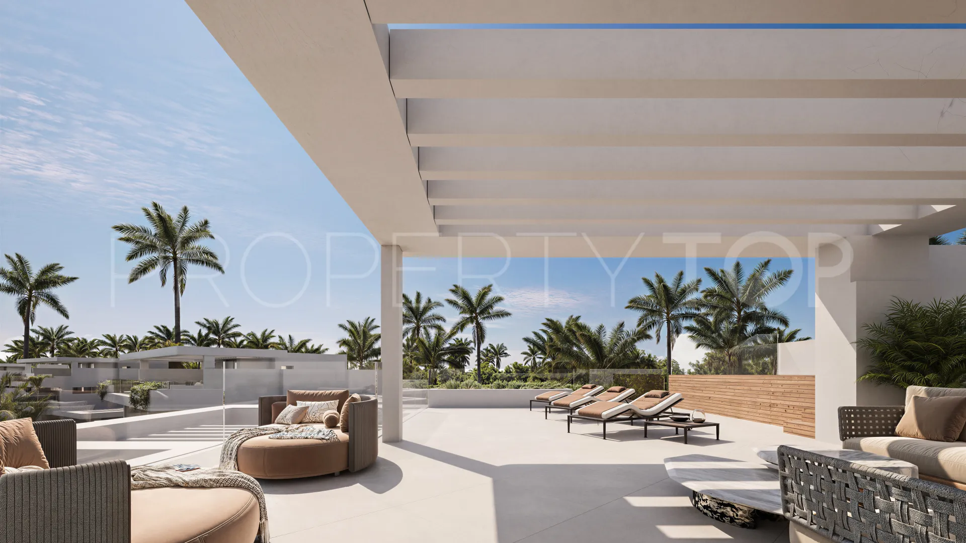 For sale penthouse in Estepona