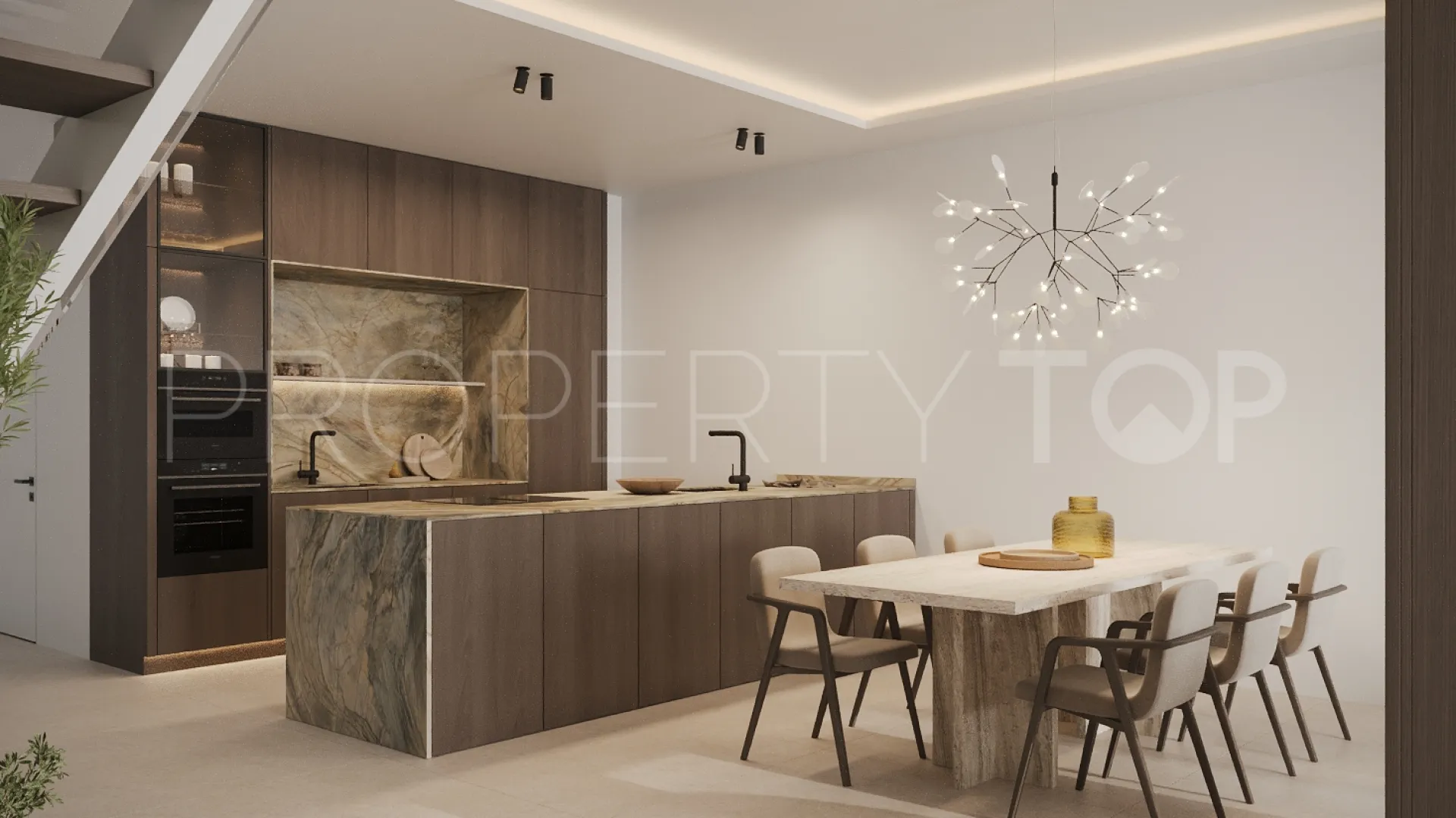 For sale penthouse in Estepona