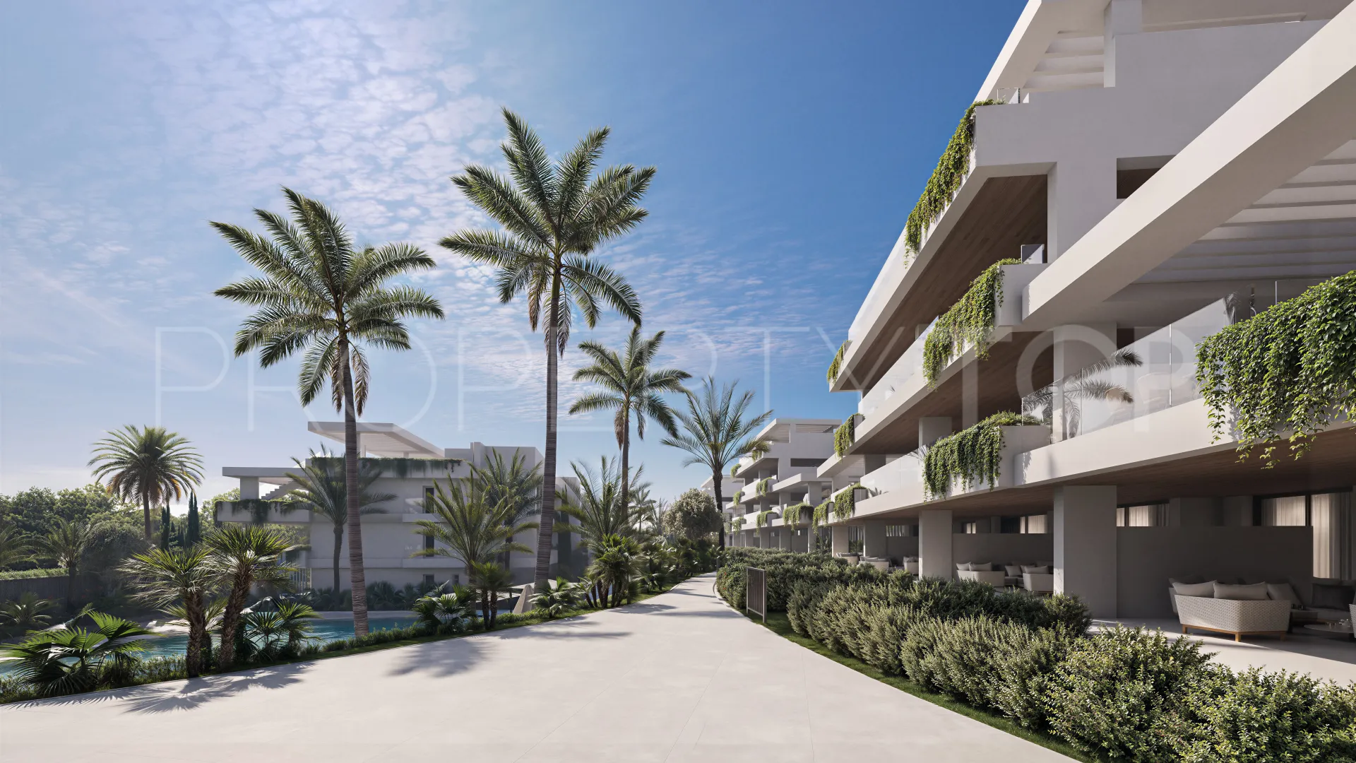 For sale penthouse in Estepona
